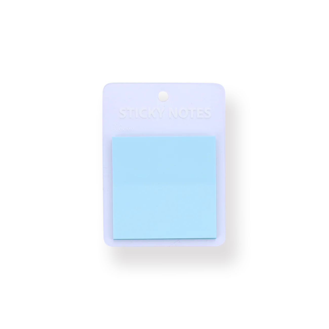 Solid Color Translucent Sticky Notes - Blue