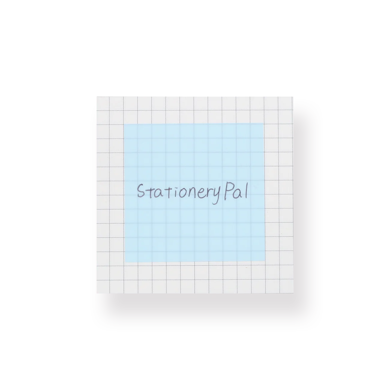 Solid Color Translucent Sticky Notes - Blue - Image 3