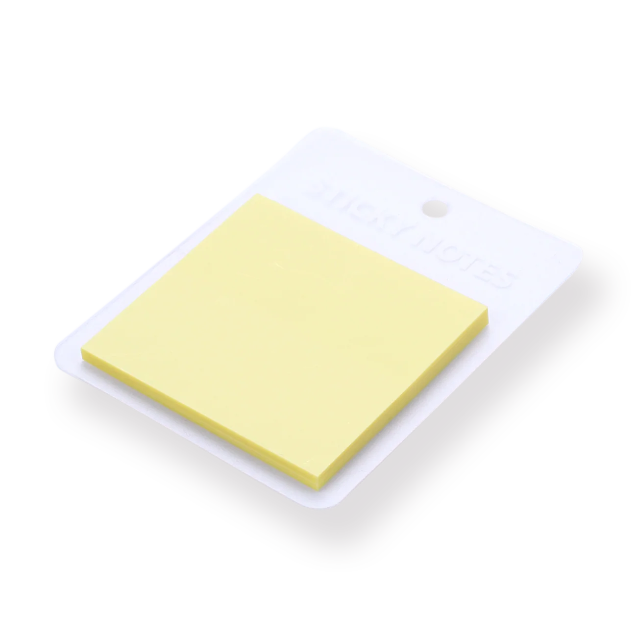 Solid Color Translucent Sticky Notes - Yellow - Image 2