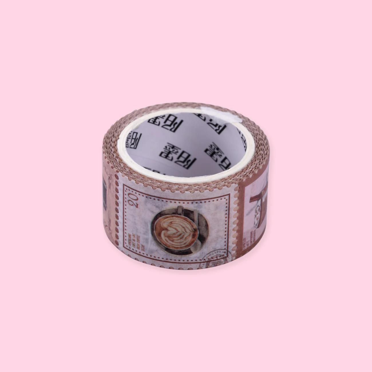 Stamp Washi Sticker - Coffee - Image 3