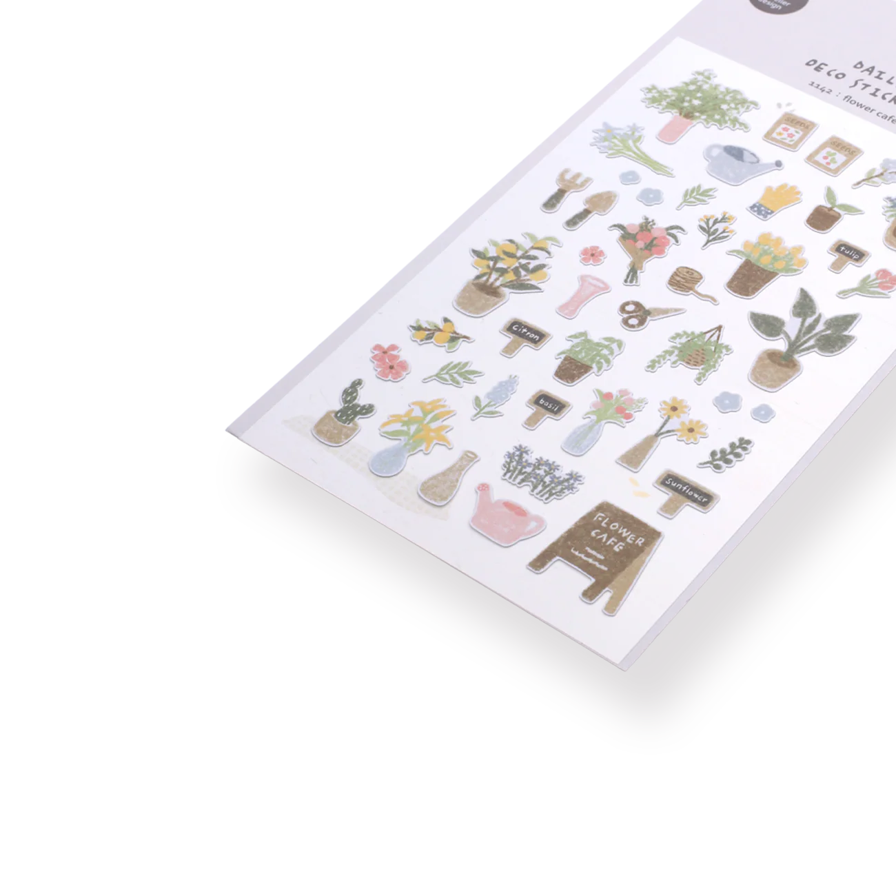 Suatelier Deco Stickers - Flower Cafe - Image 2