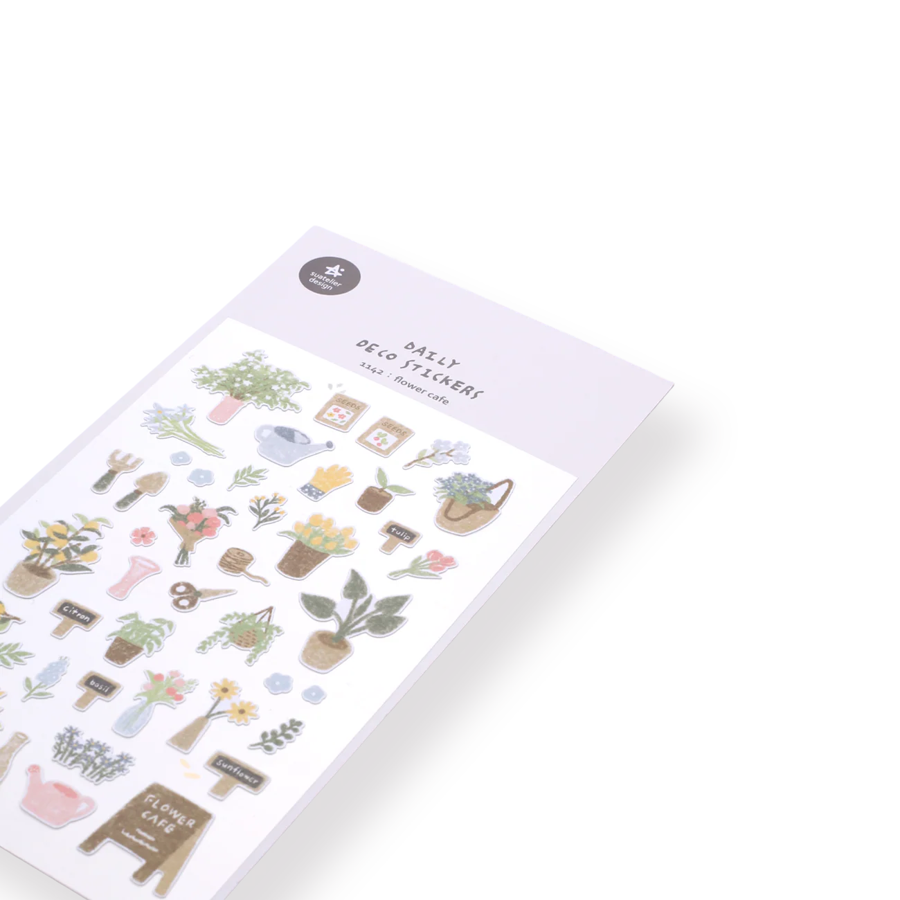 Suatelier Deco Stickers - Flower Cafe - Image 3