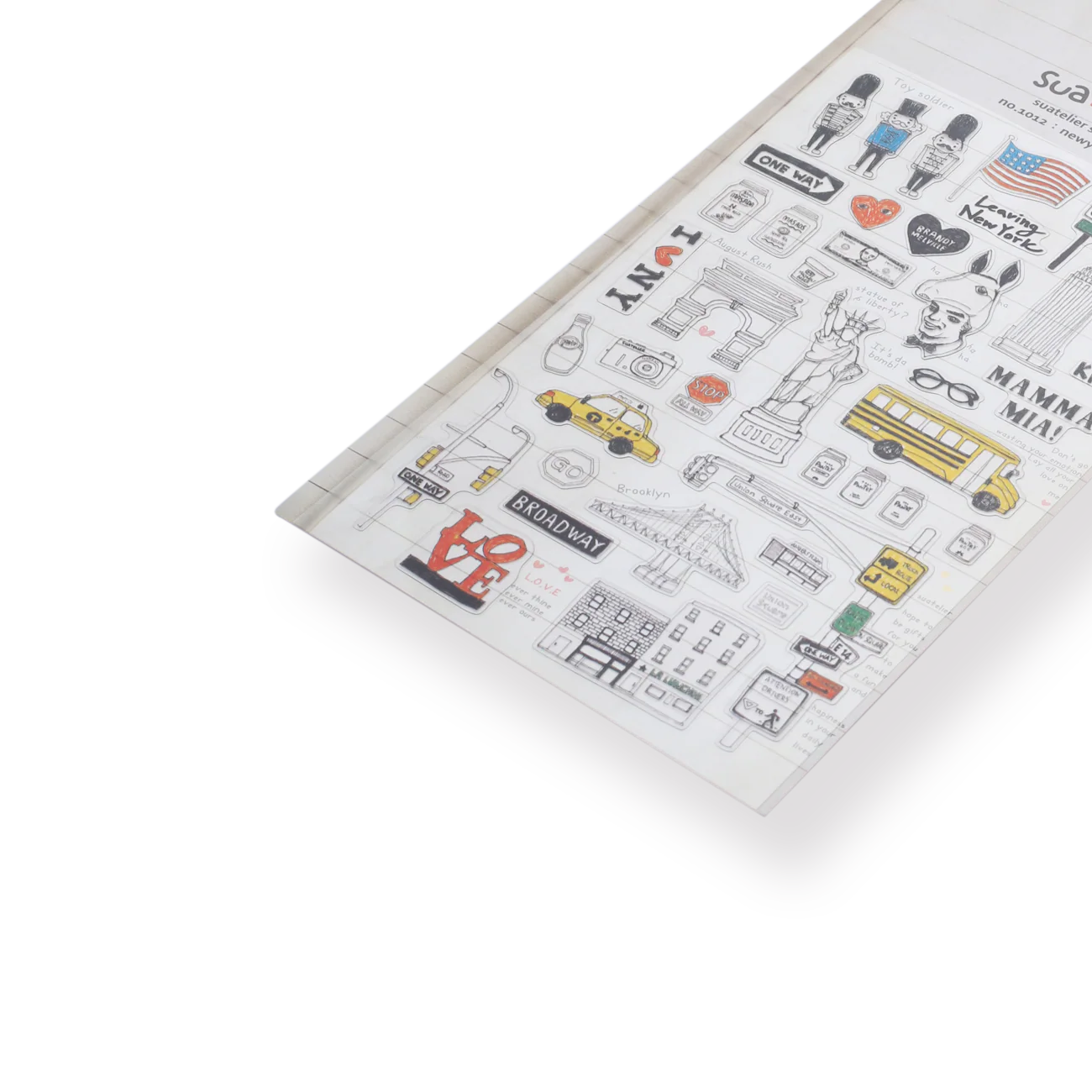 Suatelier New York Diary Stickers - Image 2