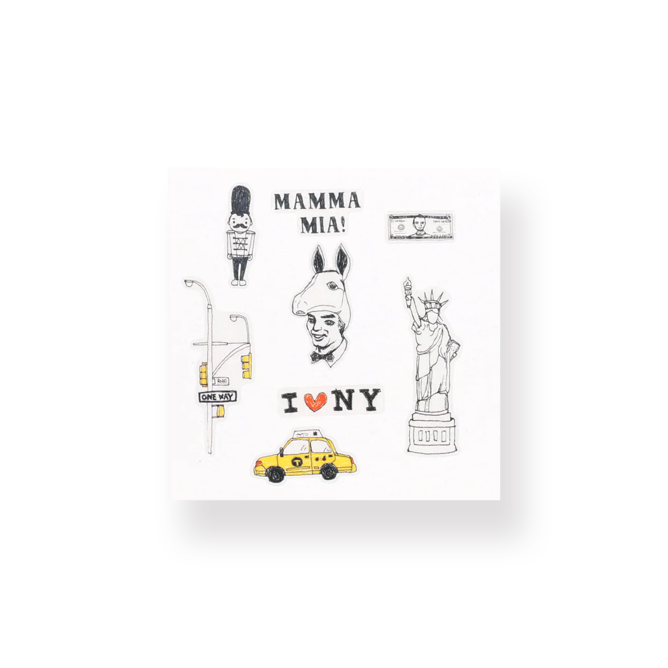 Suatelier New York Diary Stickers - Image 3