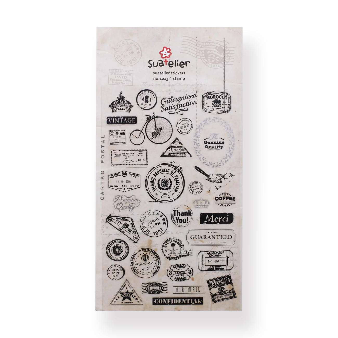 Suatelier Stamp Stickers