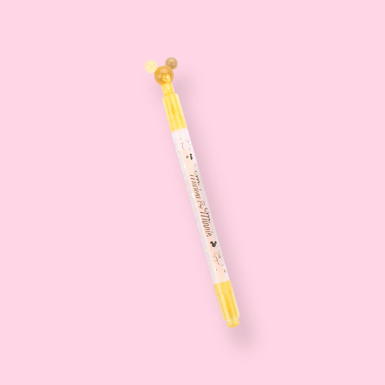 Sun-Star Double-Ended Scented Fineliner Pen - Yellow