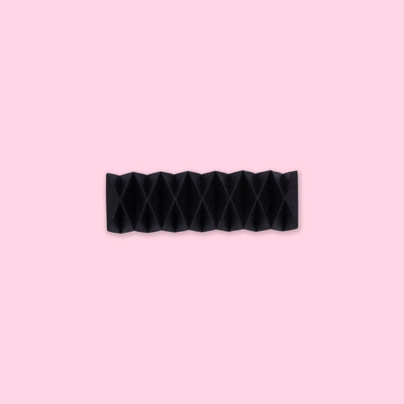 Sun-Star Polygon Zigzag Eraser - Black - Image 2