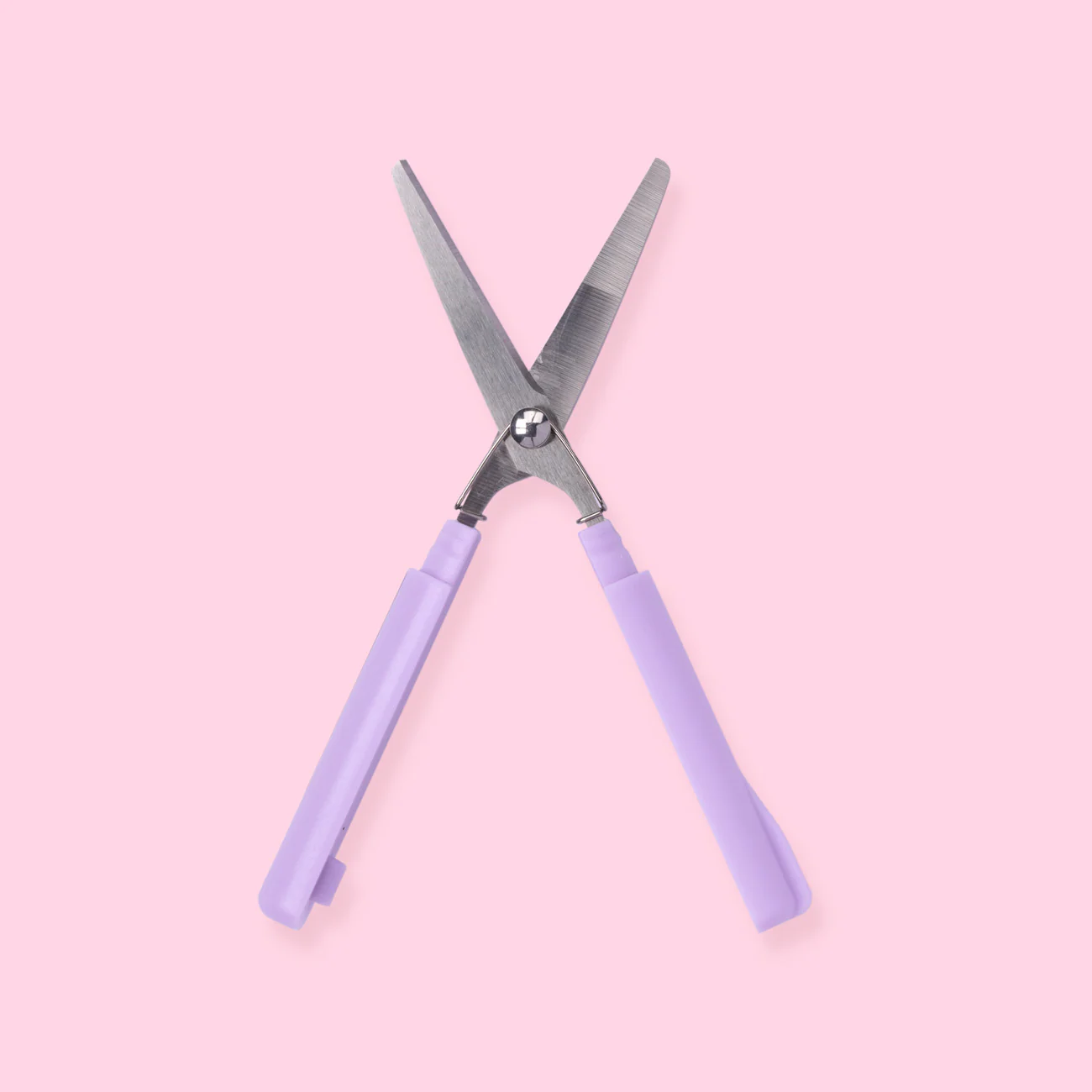 Sun-Star Stickyle Scissors - Compact Type - Purple - Image 2