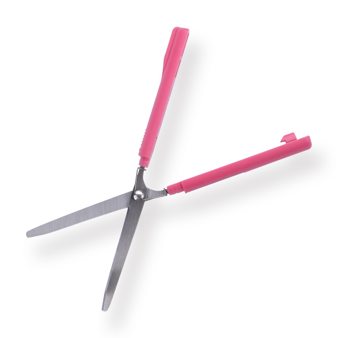Sun-Star Stickyle Scissors - Long Type - Vivid Pink x Blue - Image 4
