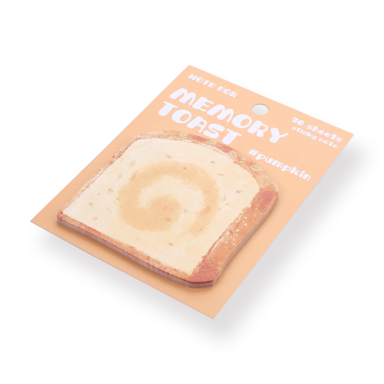 Toast-Bread Sticky Notes - Pumpkin - Image 2