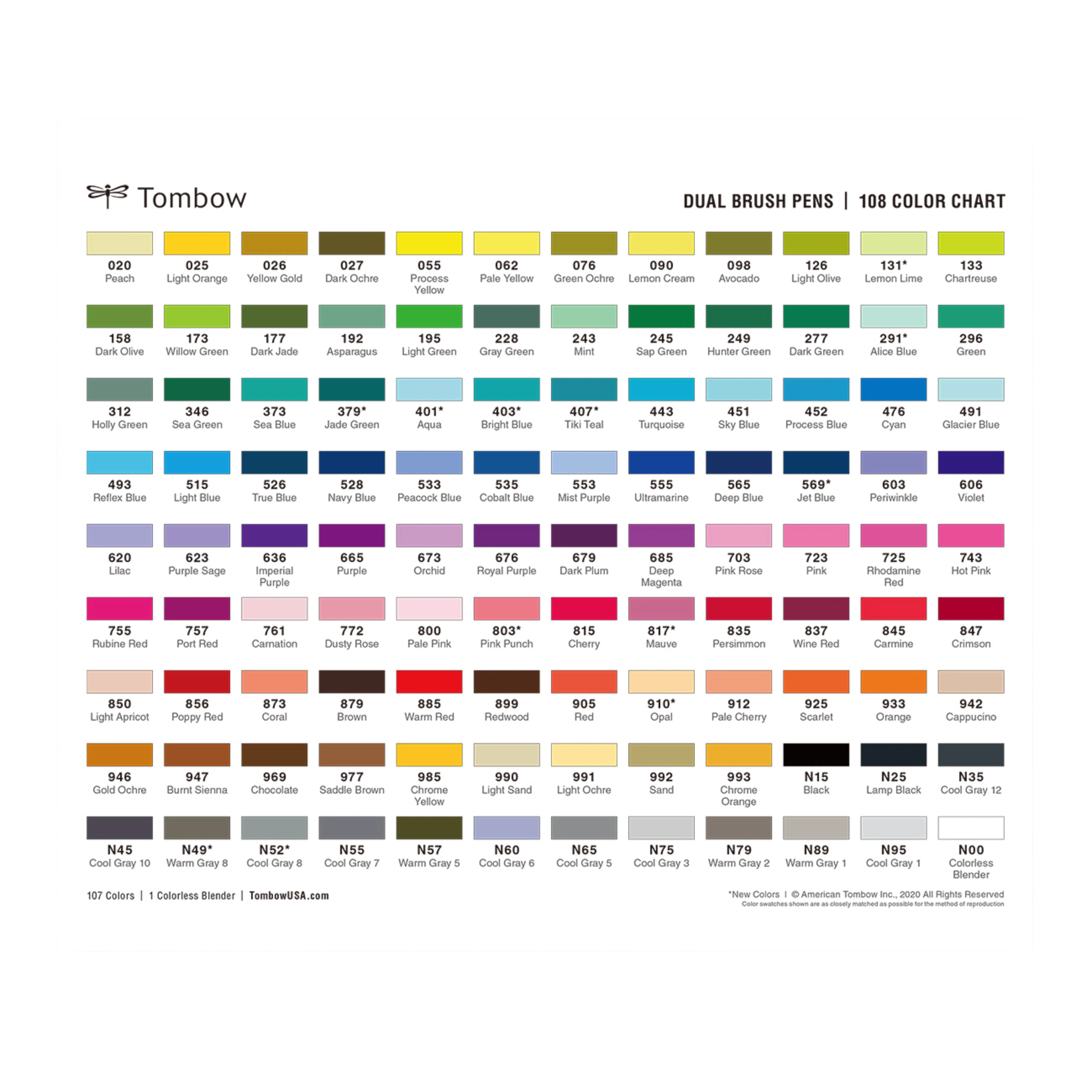 Tombow ABT Dual Brush Pen - 076 - Green Ochre - Image 5
