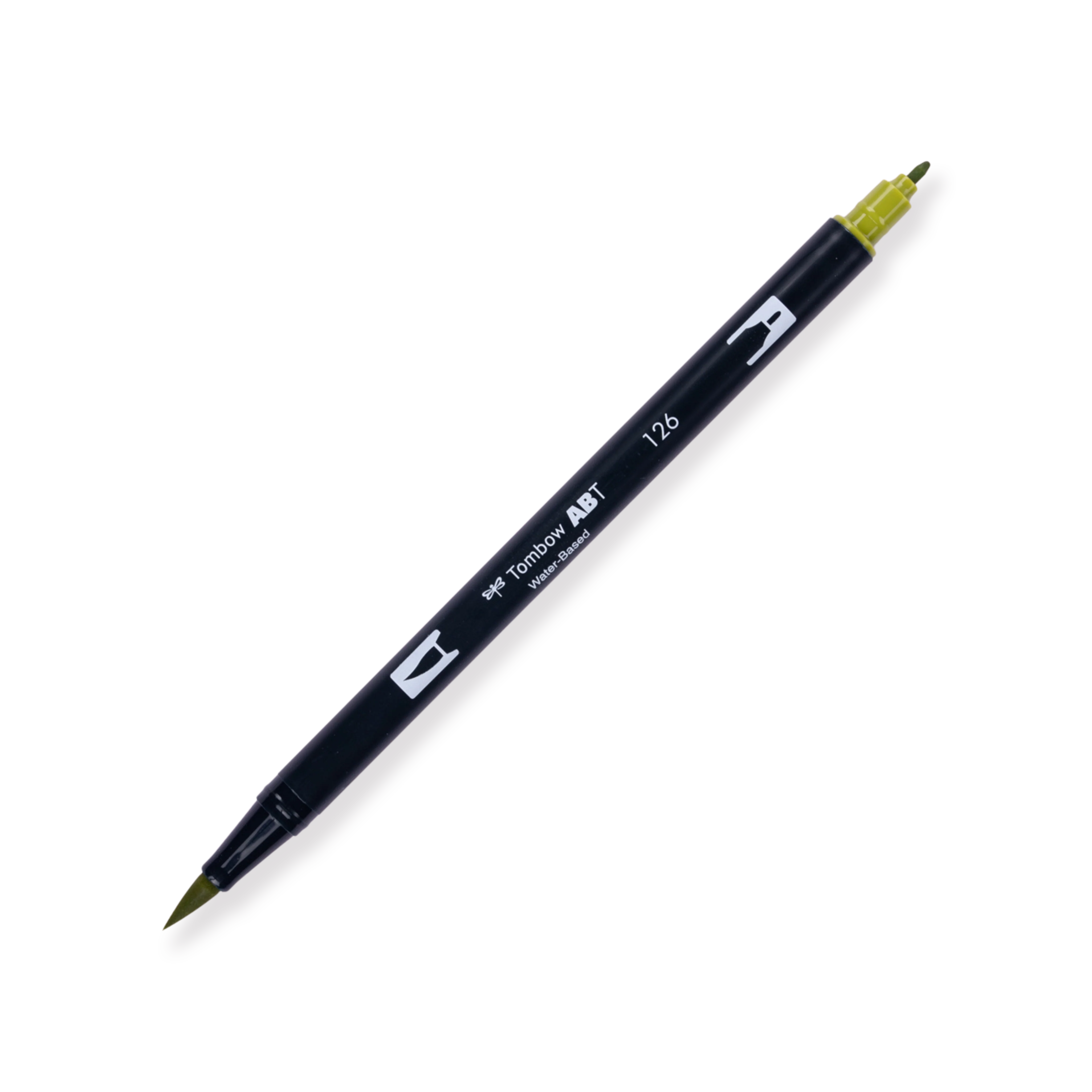 Tombow ABT Dual Brush Pen - 126 - Light Olive - Image 2