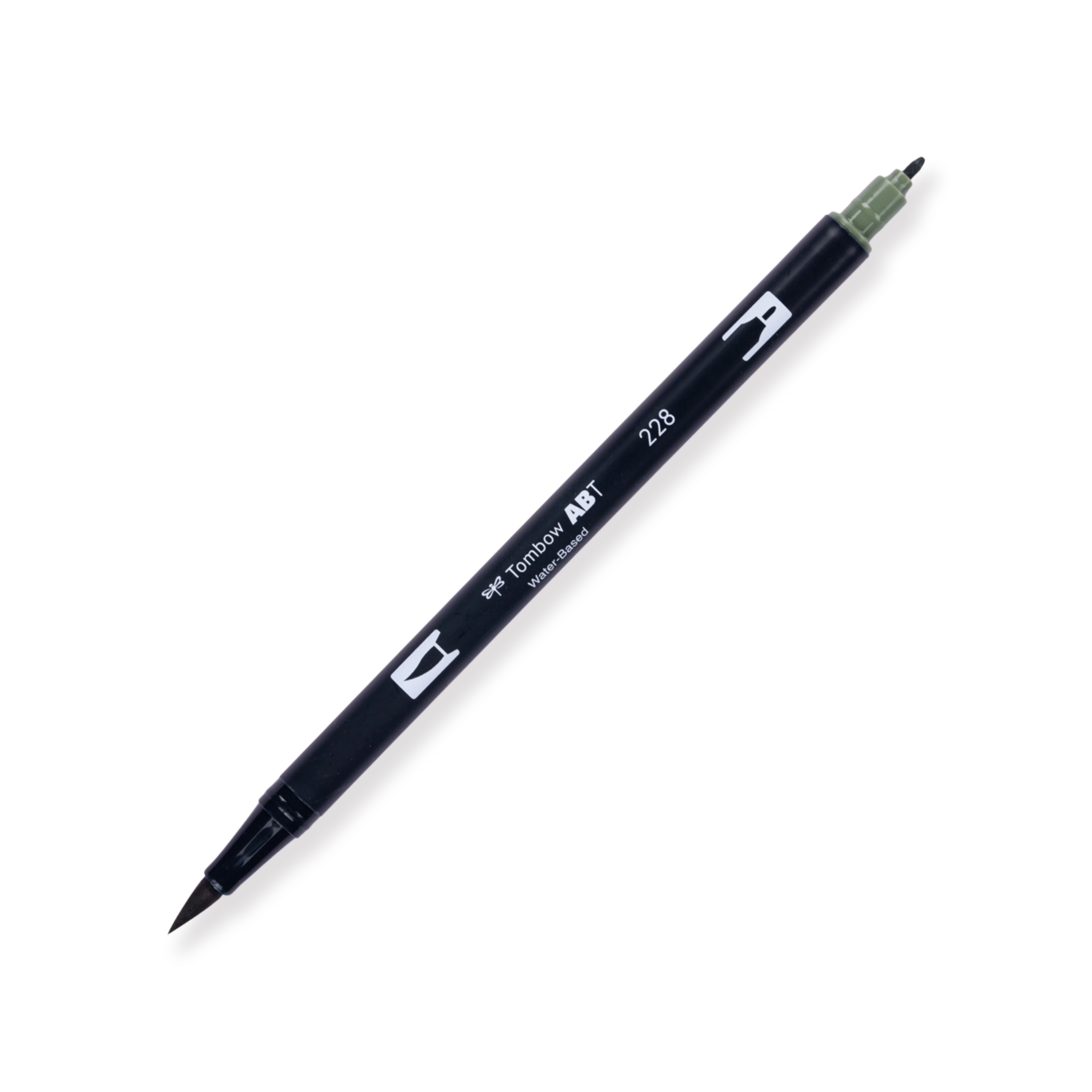 Tombow ABT Dual Brush Pen - 228 - Gray Green - Image 2