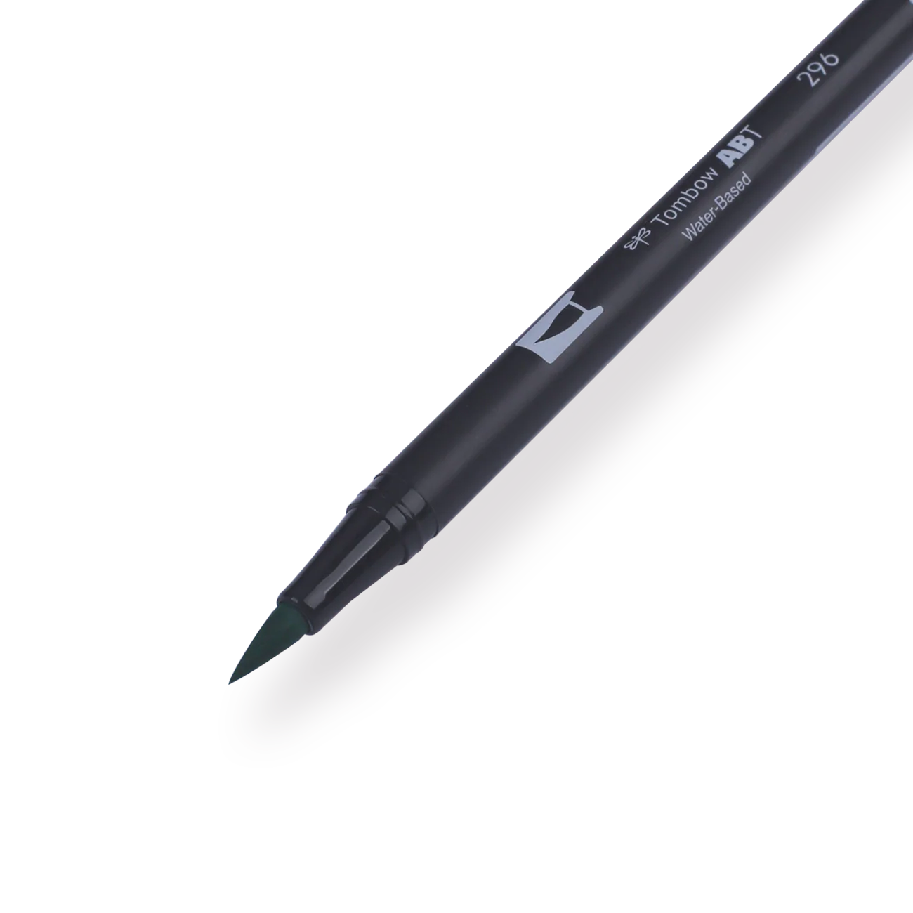 Tombow ABT Dual Brush Pen - 296 - Green - Image 3