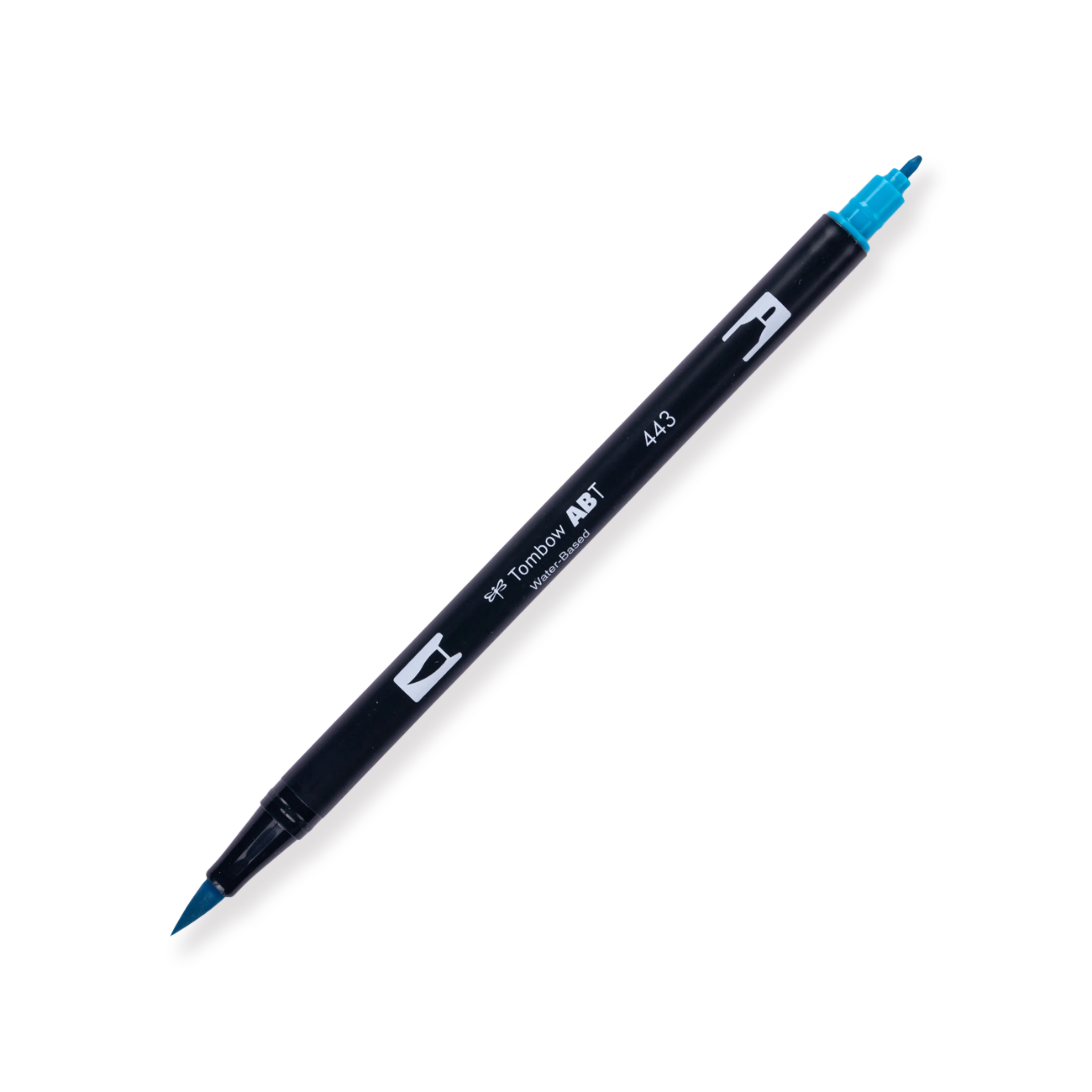 Tombow ABT Dual Brush Pen - 443 - Turquoise - Image 2