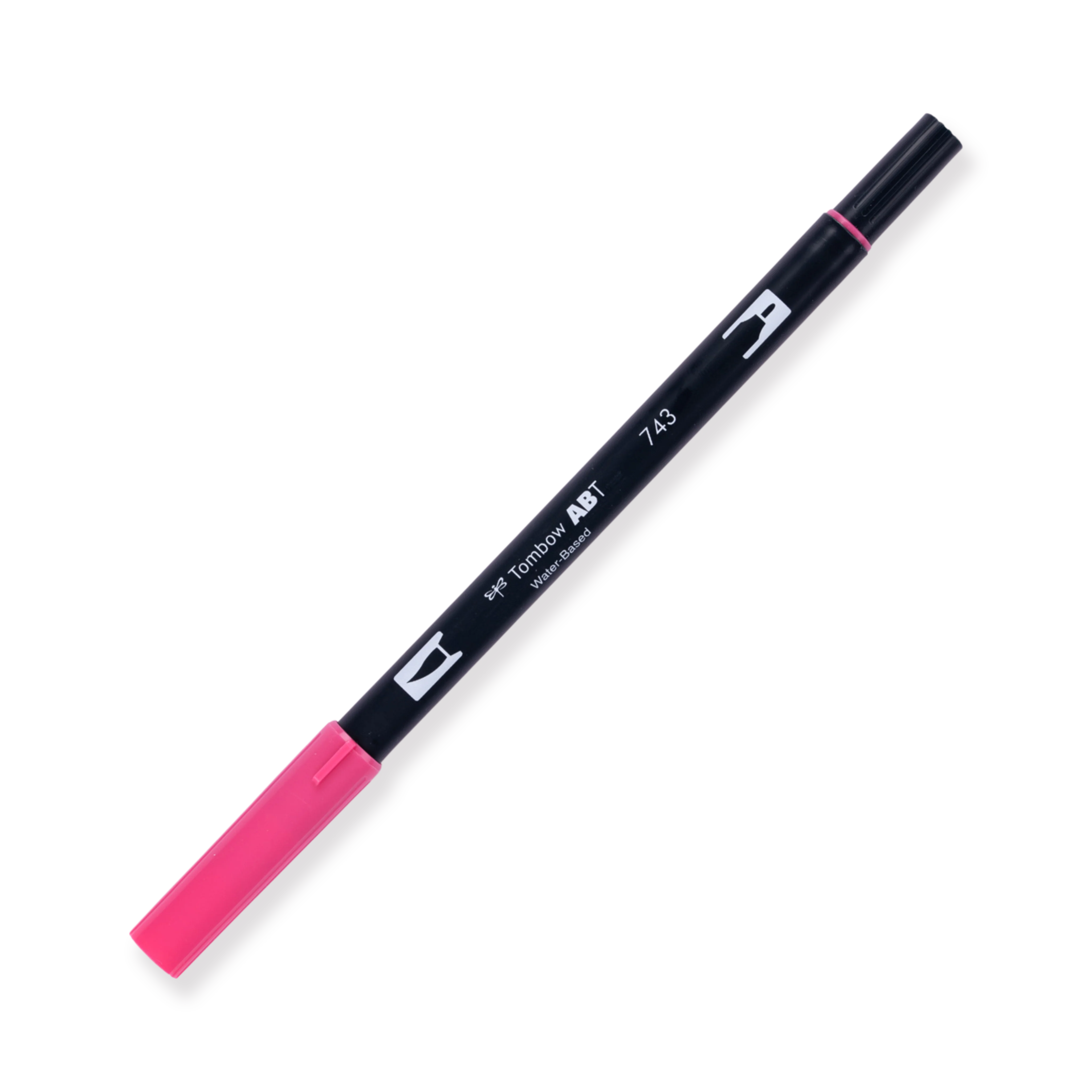Tombow ABT Dual Brush Pen - 743 - Hot Pink