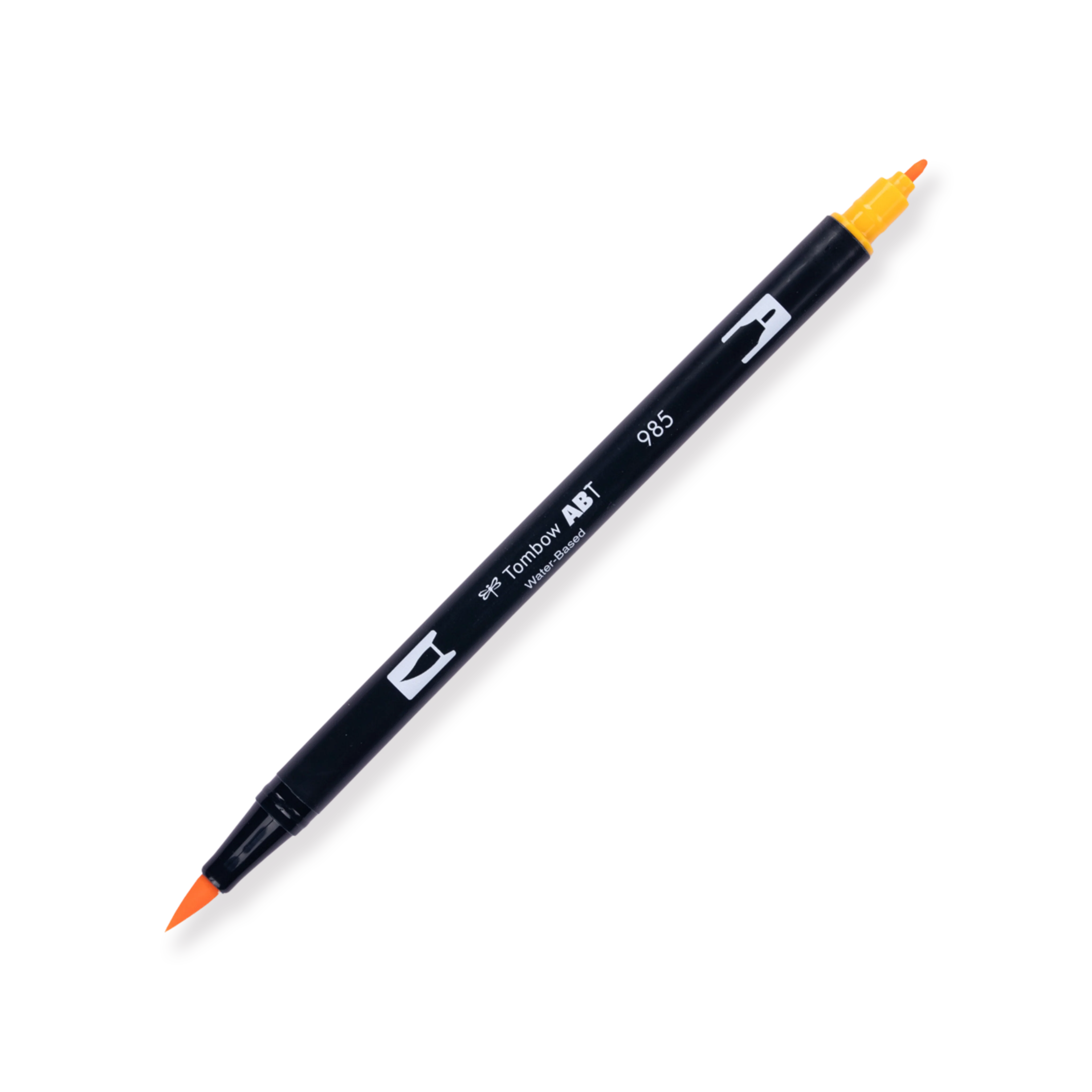 Tombow ABT Dual Brush Pen - 985 - Chrome Yellow - Image 2