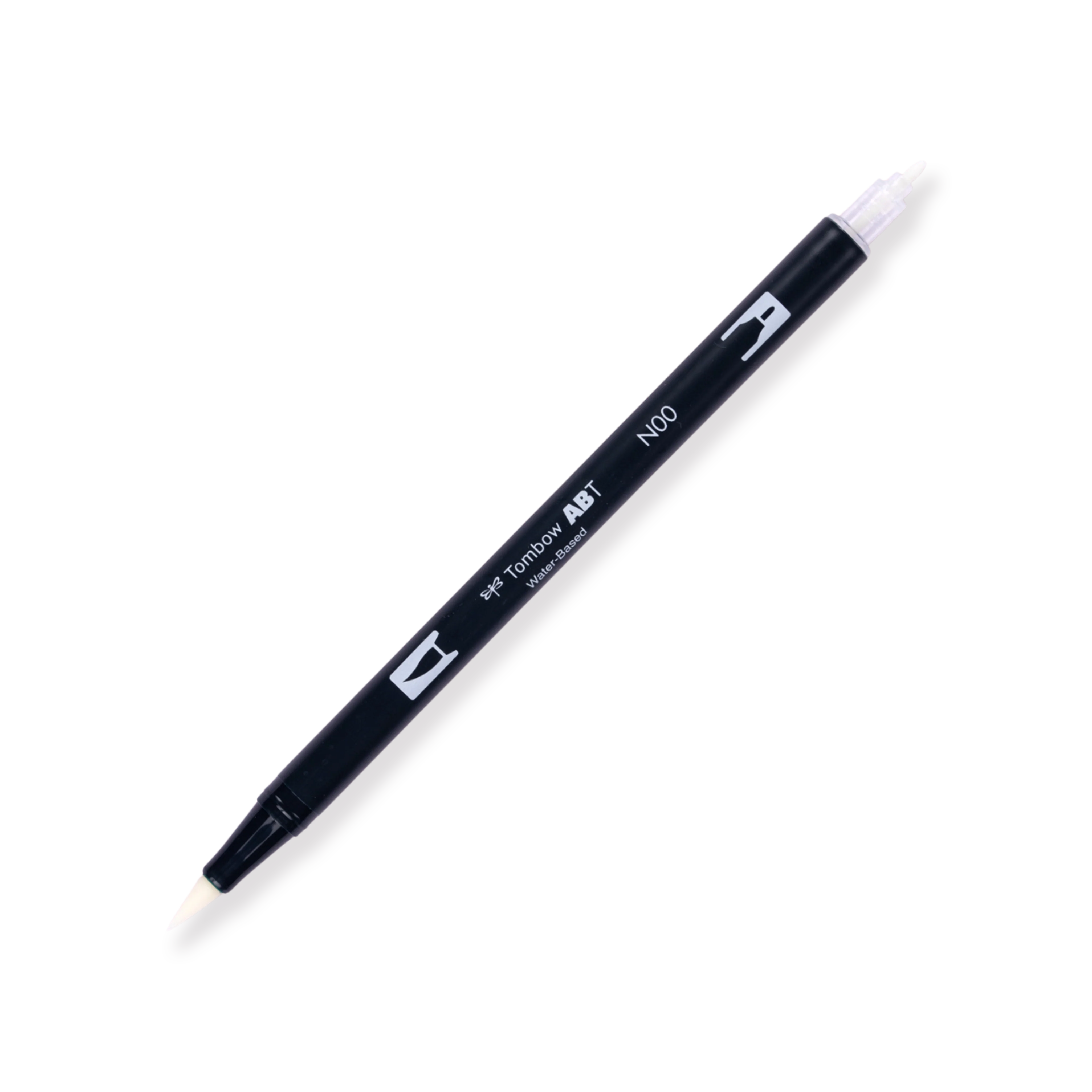 Tombow ABT Dual Brush Pen Grayscale - N00 - Colorless Blender - Image 2