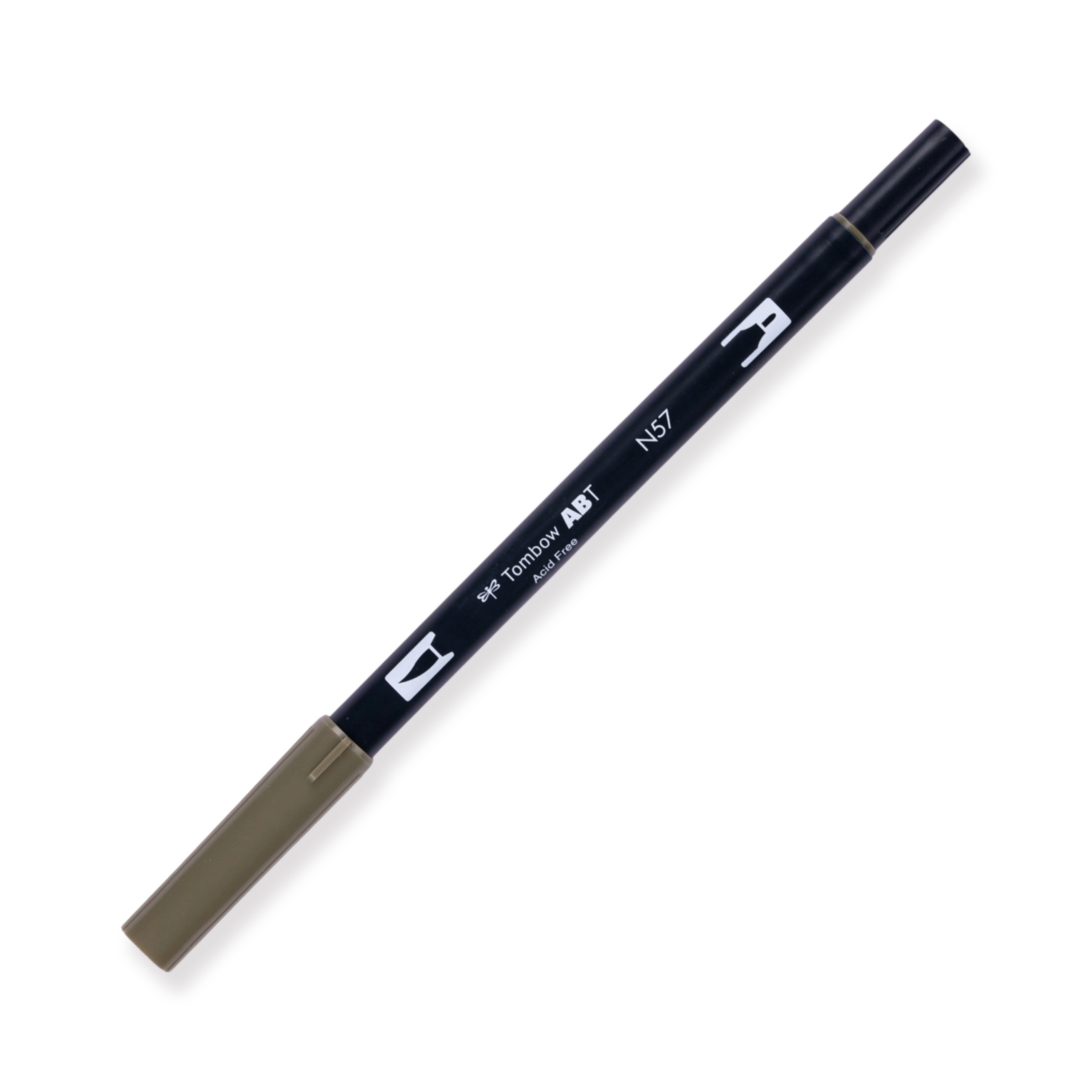 Tombow ABT Dual Brush Pen Grayscale - N57 - Warm Gray 5