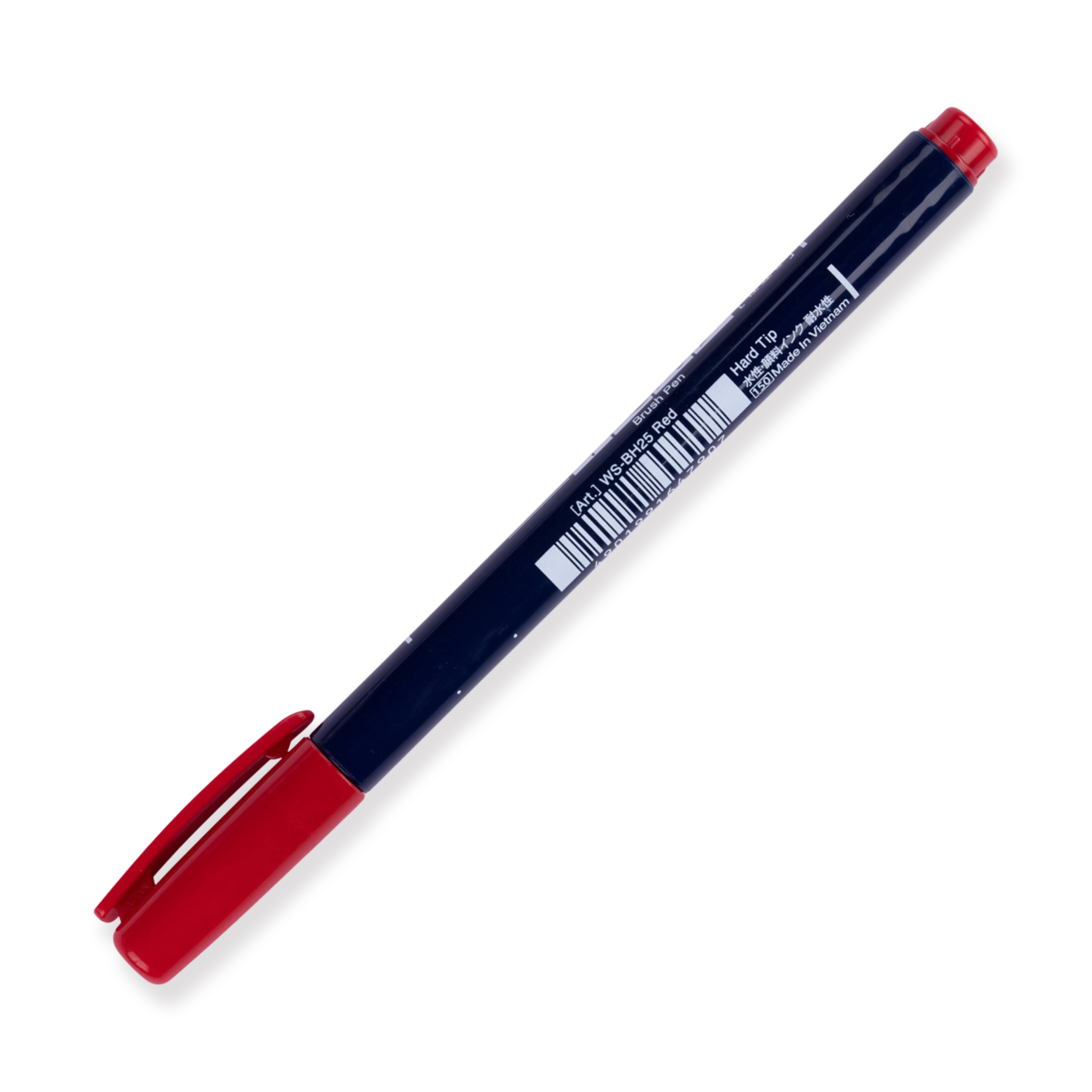 Tombow Fudenosuke Colors Brush Pen - Red - Image 3