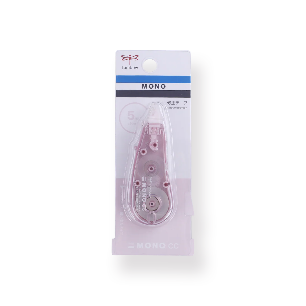 Tombow MONO CC5 Correction Tape - Pale pink - Image 4