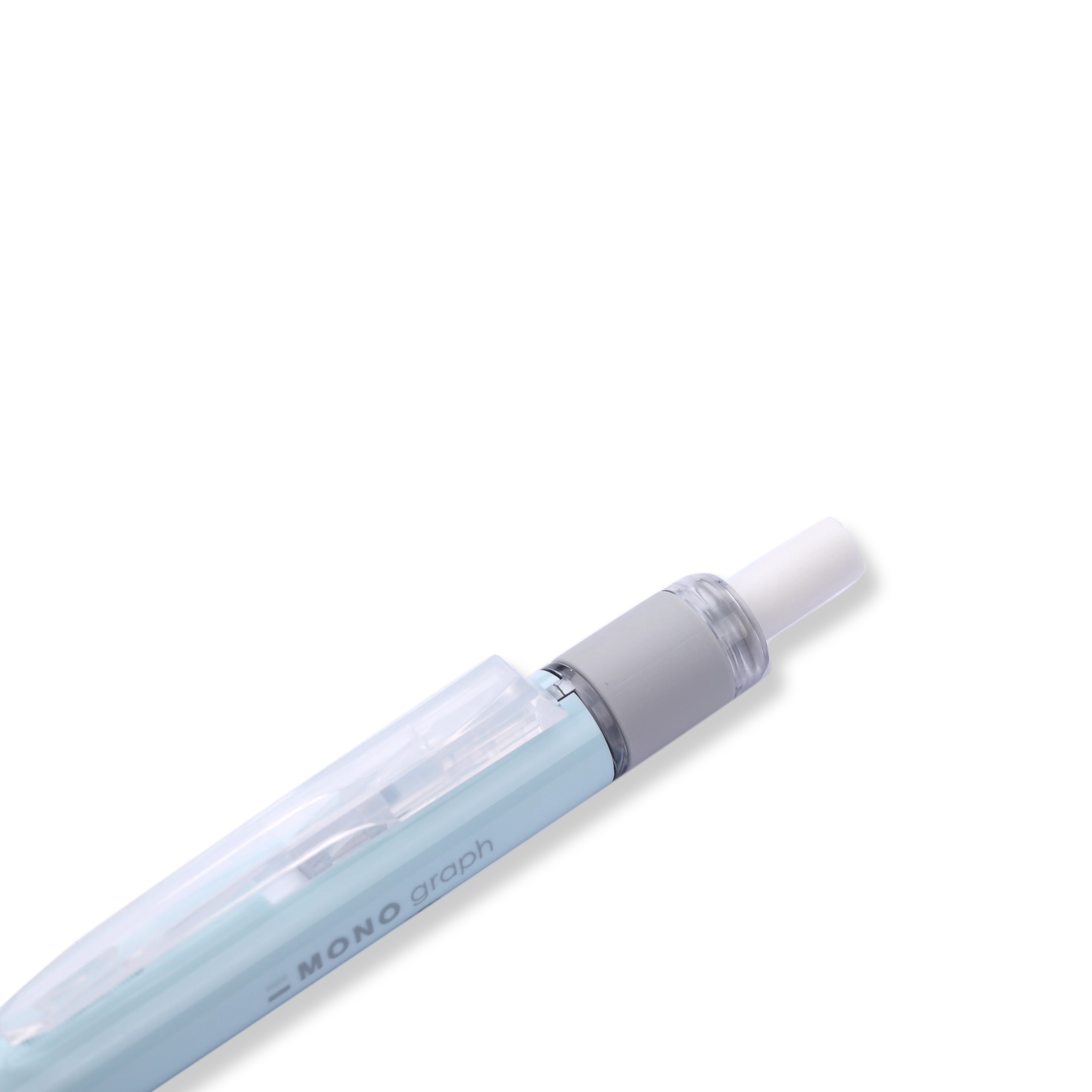 Tombow MONO Graph Shaker Mechanical Pencil - Pastel Color - 0.5 mm - Ice Blue - Image 2