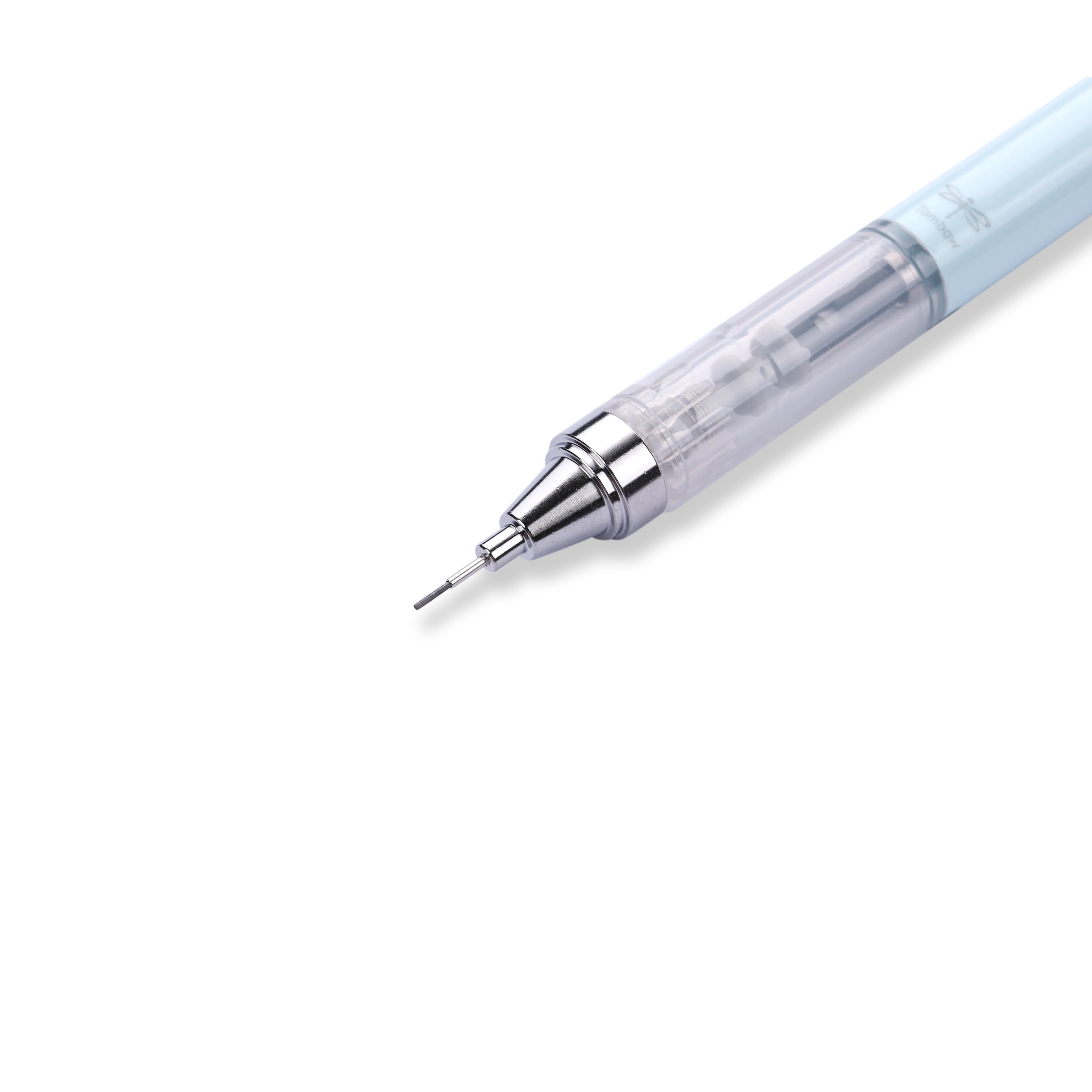 Tombow MONO Graph Shaker Mechanical Pencil - Pastel Color - 0.5 mm - Ice Blue - Image 3