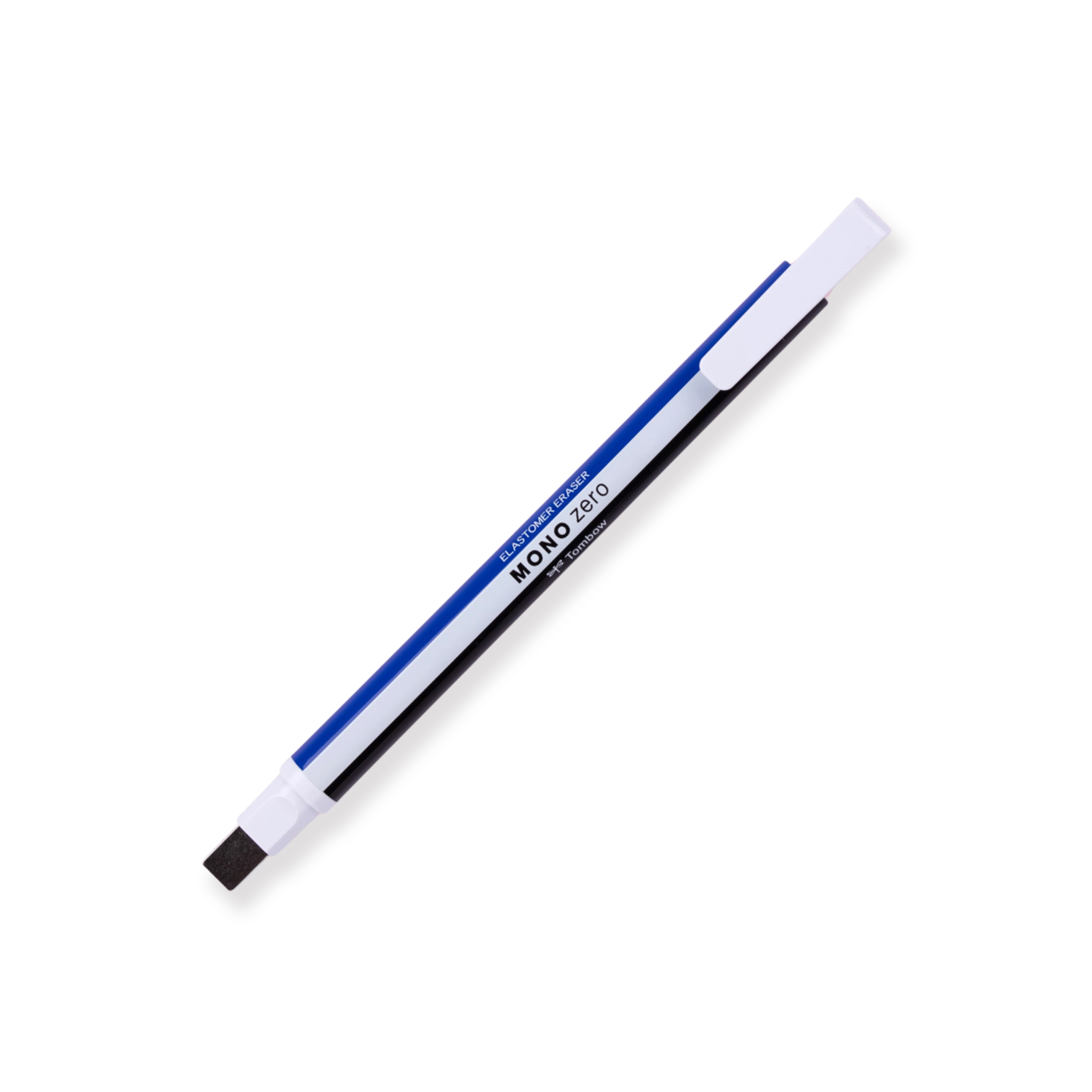 Tombow MONO Zero Eraser - Blue White - Square - Image 2