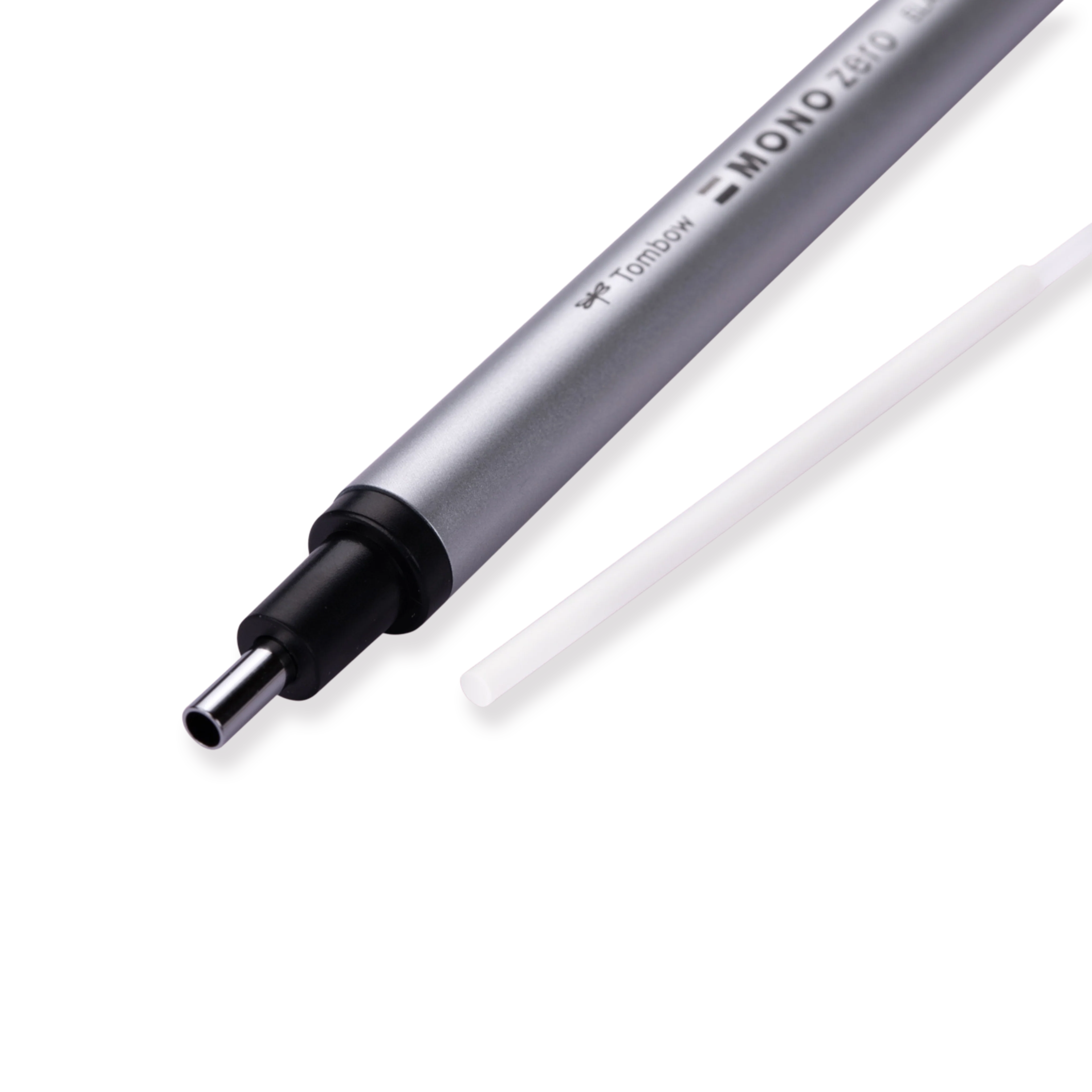 Tombow MONO Zero Eraser - Silver - Round - Image 6