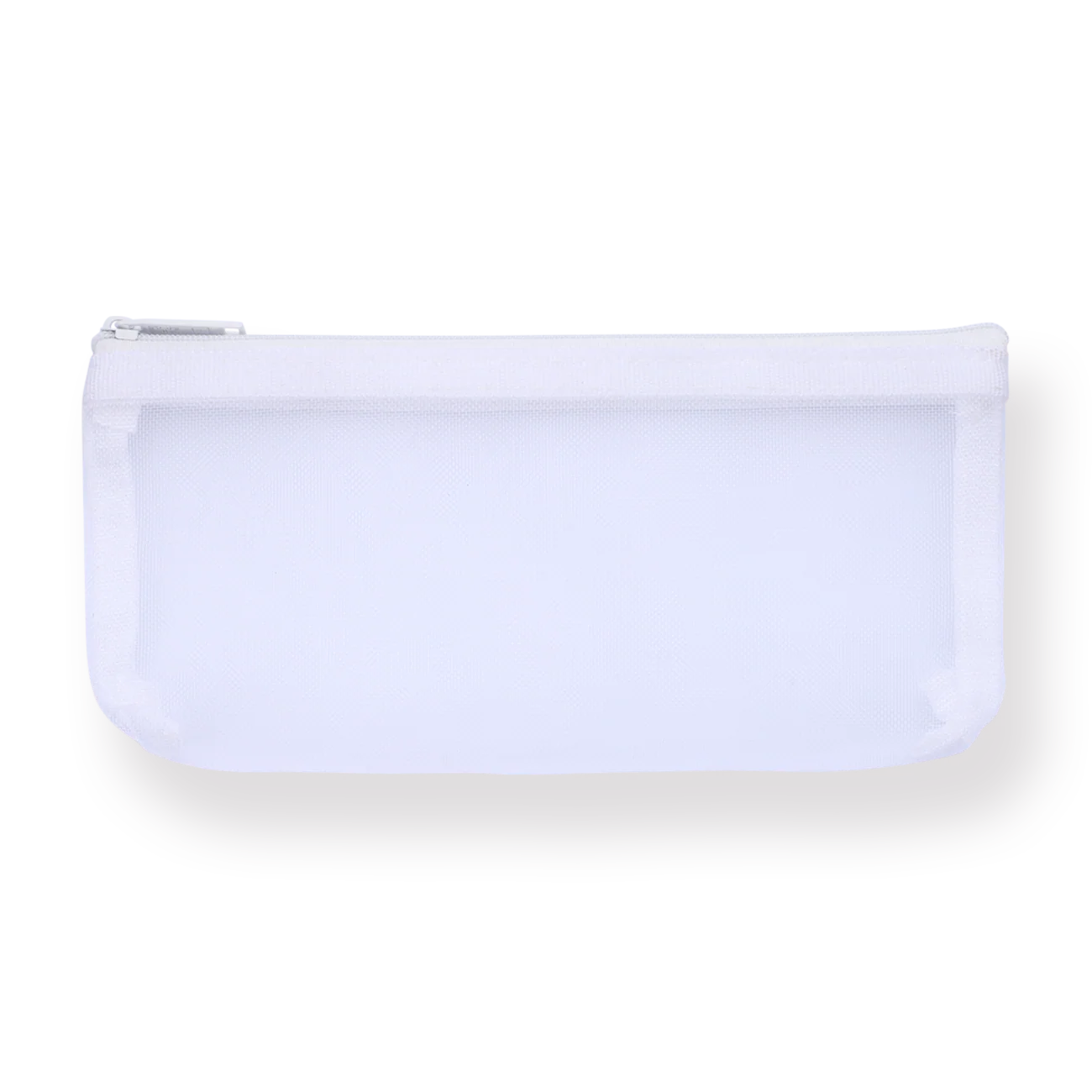 Translucent Pencil Pouch - White