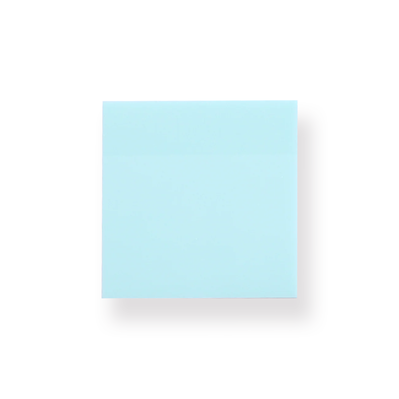 Transparent Shimmering Sticky Notes - Medium - Green