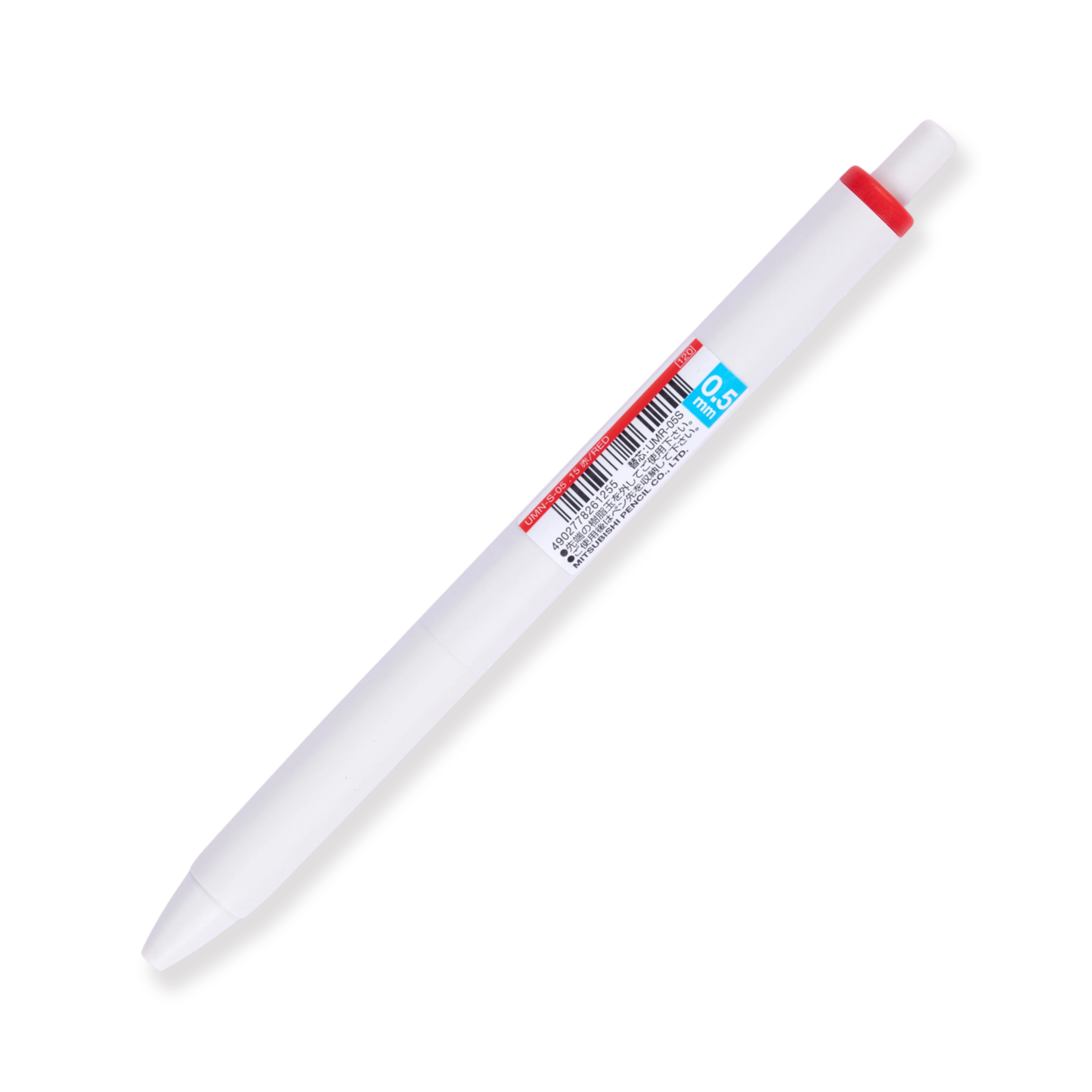 Uni-ball One Gel Pen - 0.5 mm - Red - Image 4