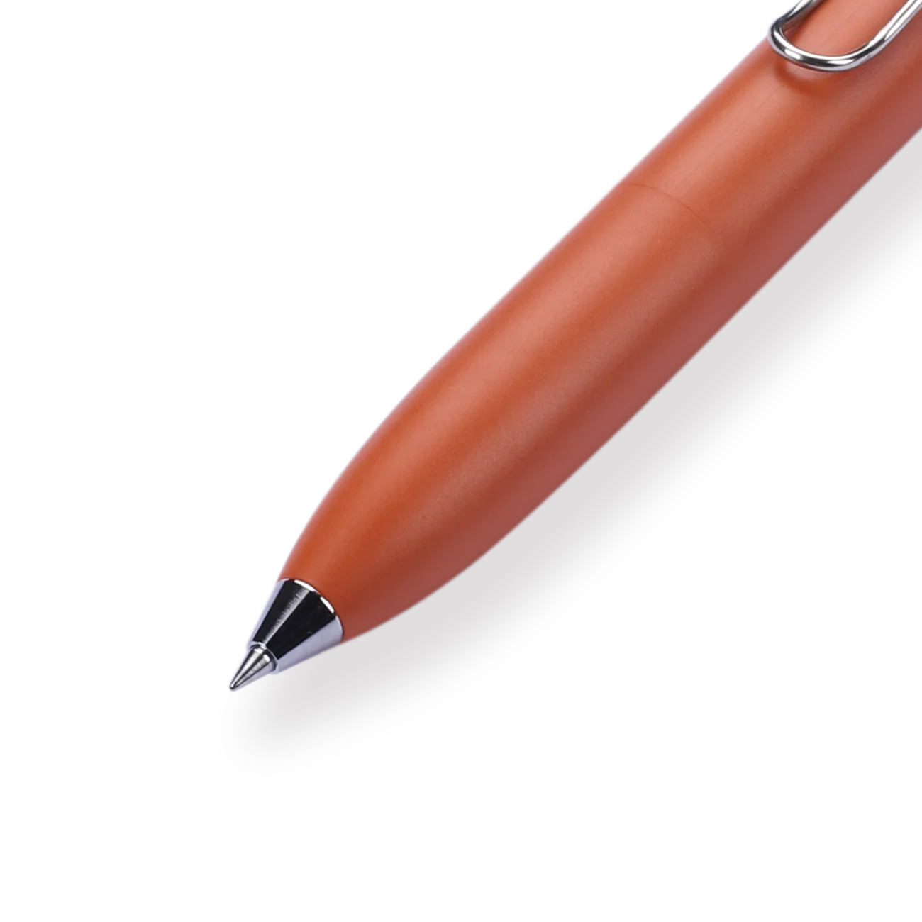 Uni-ball One P Gel Pen - 0.5 mm - Mandarin Orange Body - Image 2
