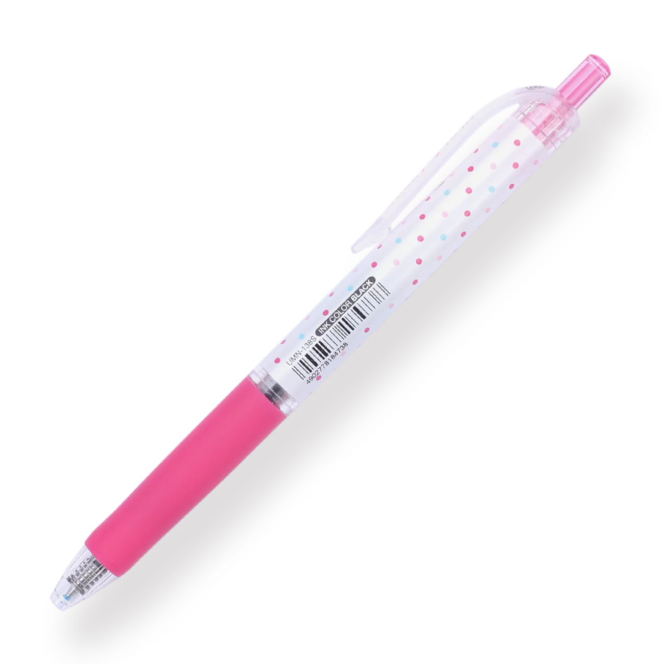 Uni-ball Signo RT Gel Ink Pen Limited Edition - Pink Polka Dot - 0.38 mm - Image 4