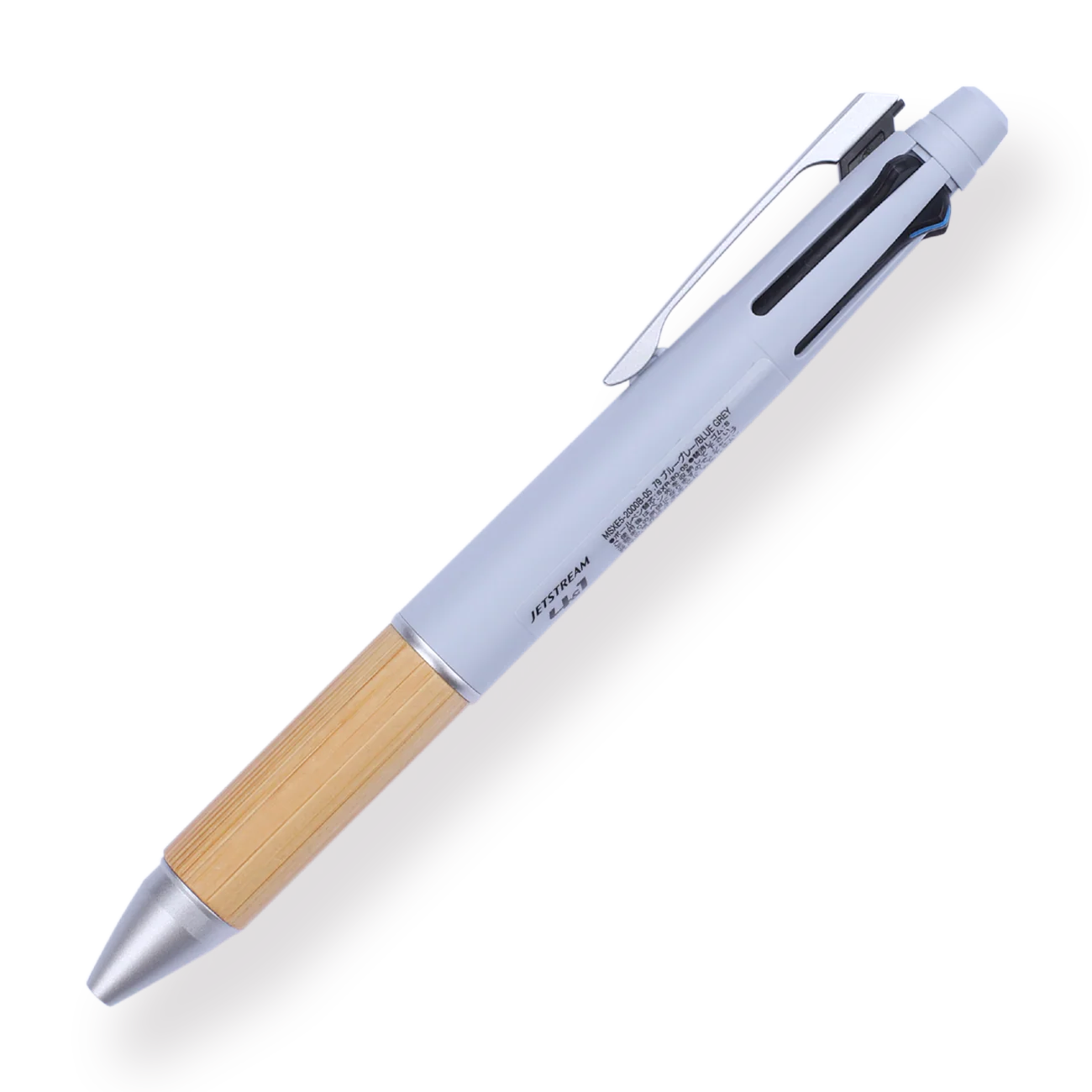 Uni Jetstream 4&1 Bamboo Multi Pen - 0.5 mm - Blue Gray - Image 5