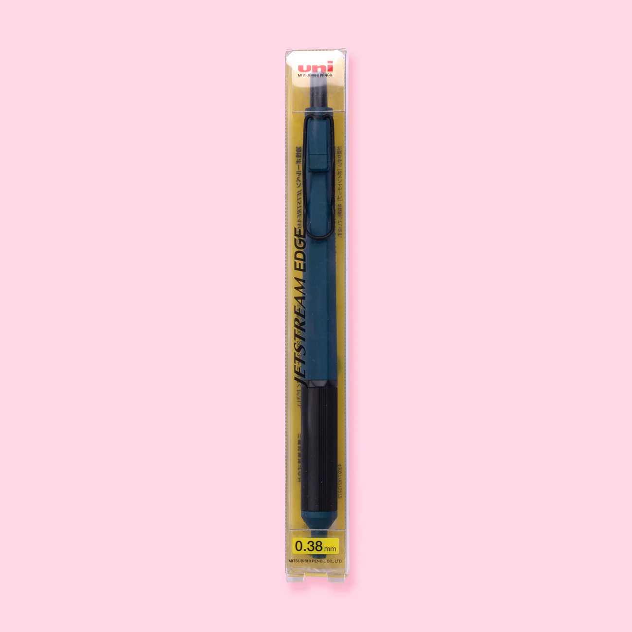 Uni Jetstream Edge Ballpoint Pen - 0.38 mm - Prussian Blue - Image 4