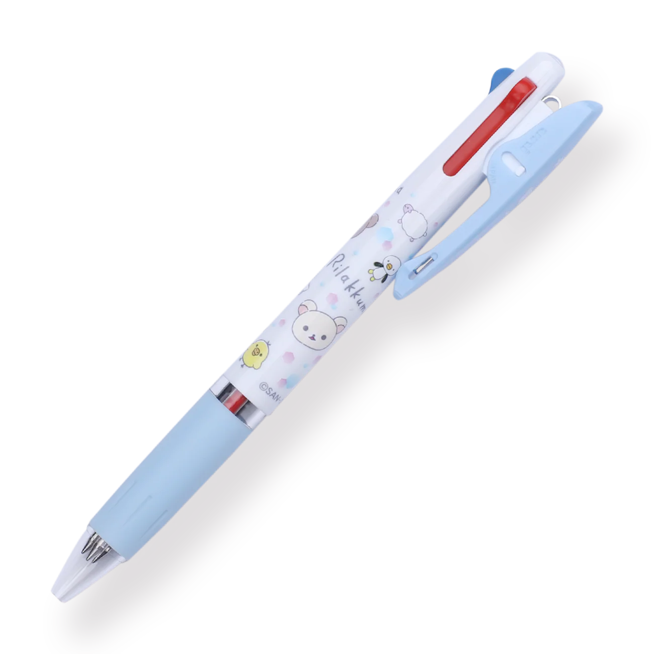Uni Jetstream x Rilakkuma 3 Color Limited Edition Multi Pen - 0.5 mm - Blue