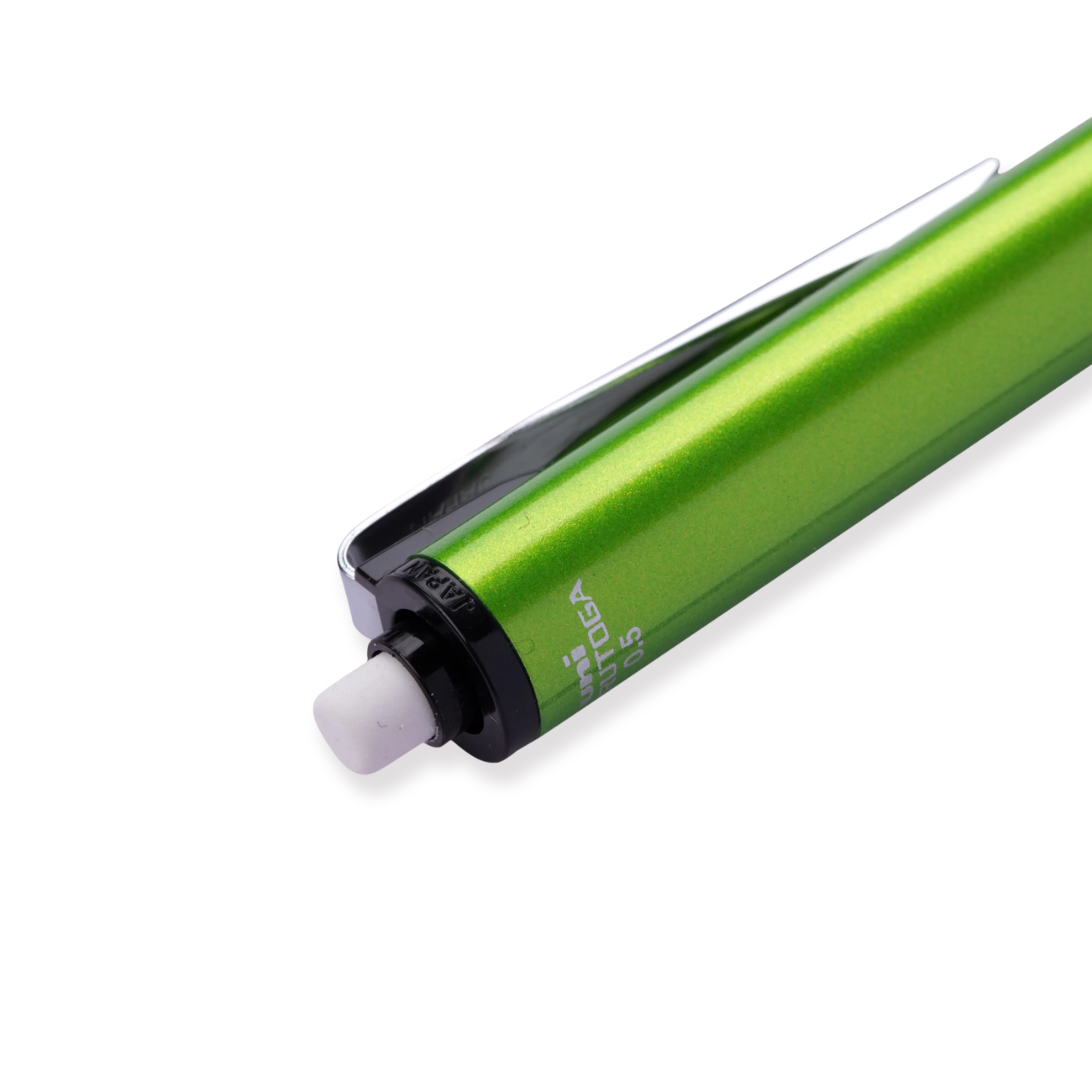 Uni Kuru Toga Mechanical Pencil 0.5 mm: Auto Rotating Leads - Green - Image 4