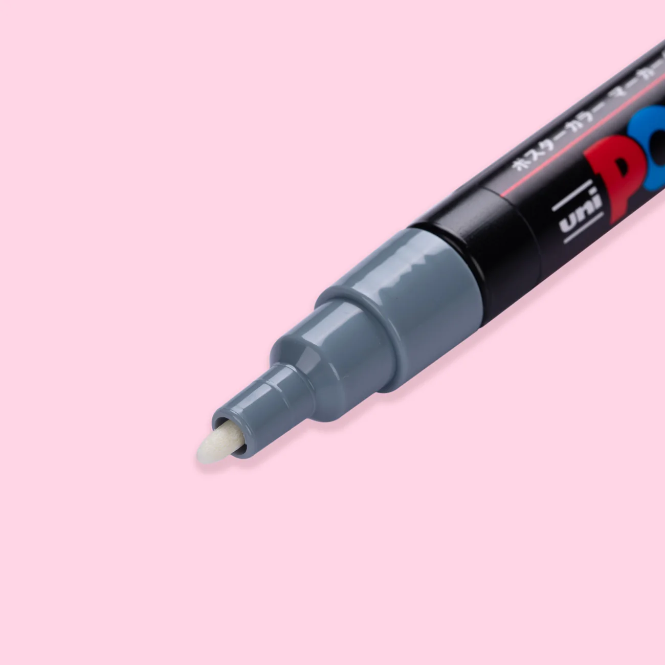Uni Posca Paint Marker PC-3M - Fine Point - Gray - Image 2