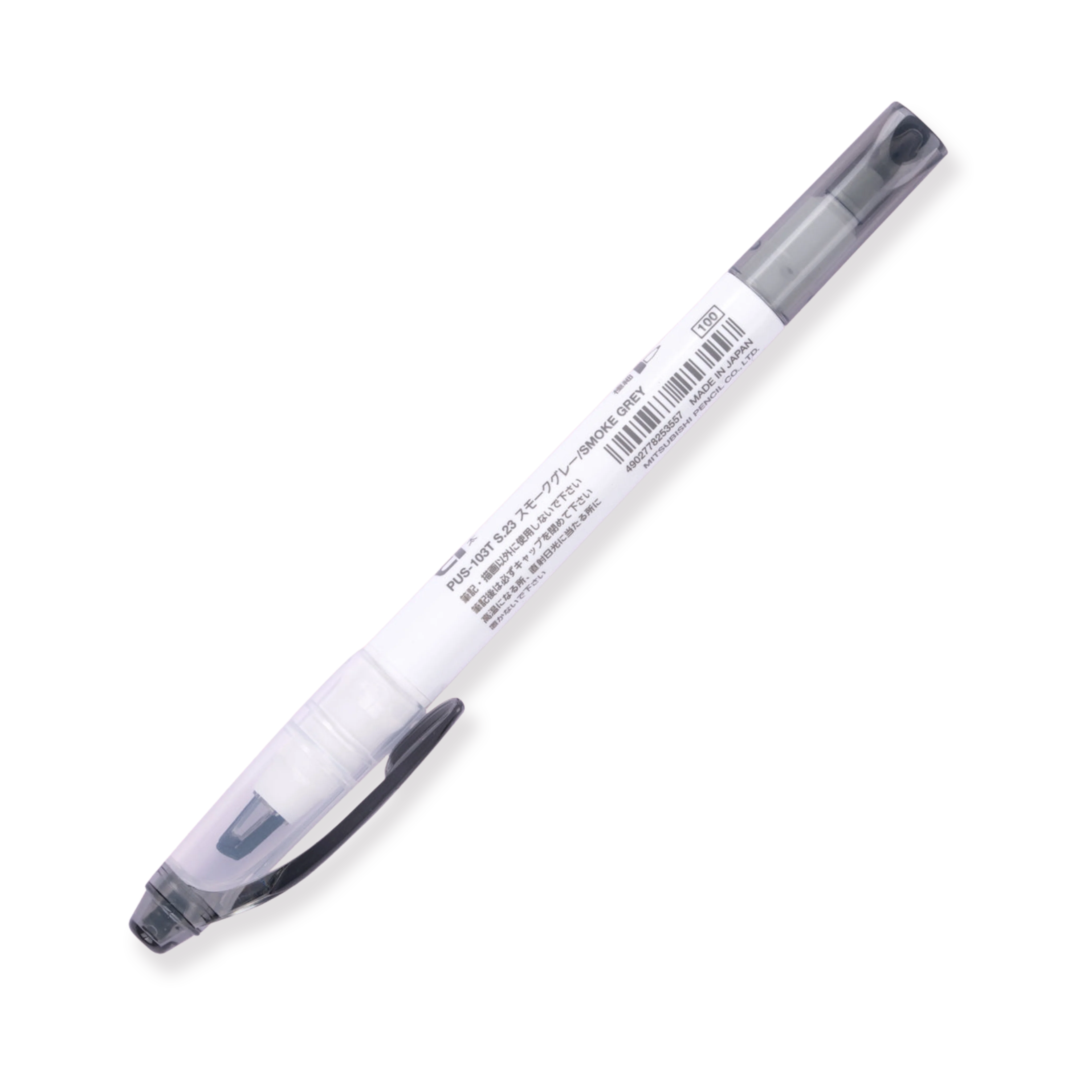 Uni Propus Window Double-Sided Highlighter - Smoke Gray - 2020 New Color - Image 4