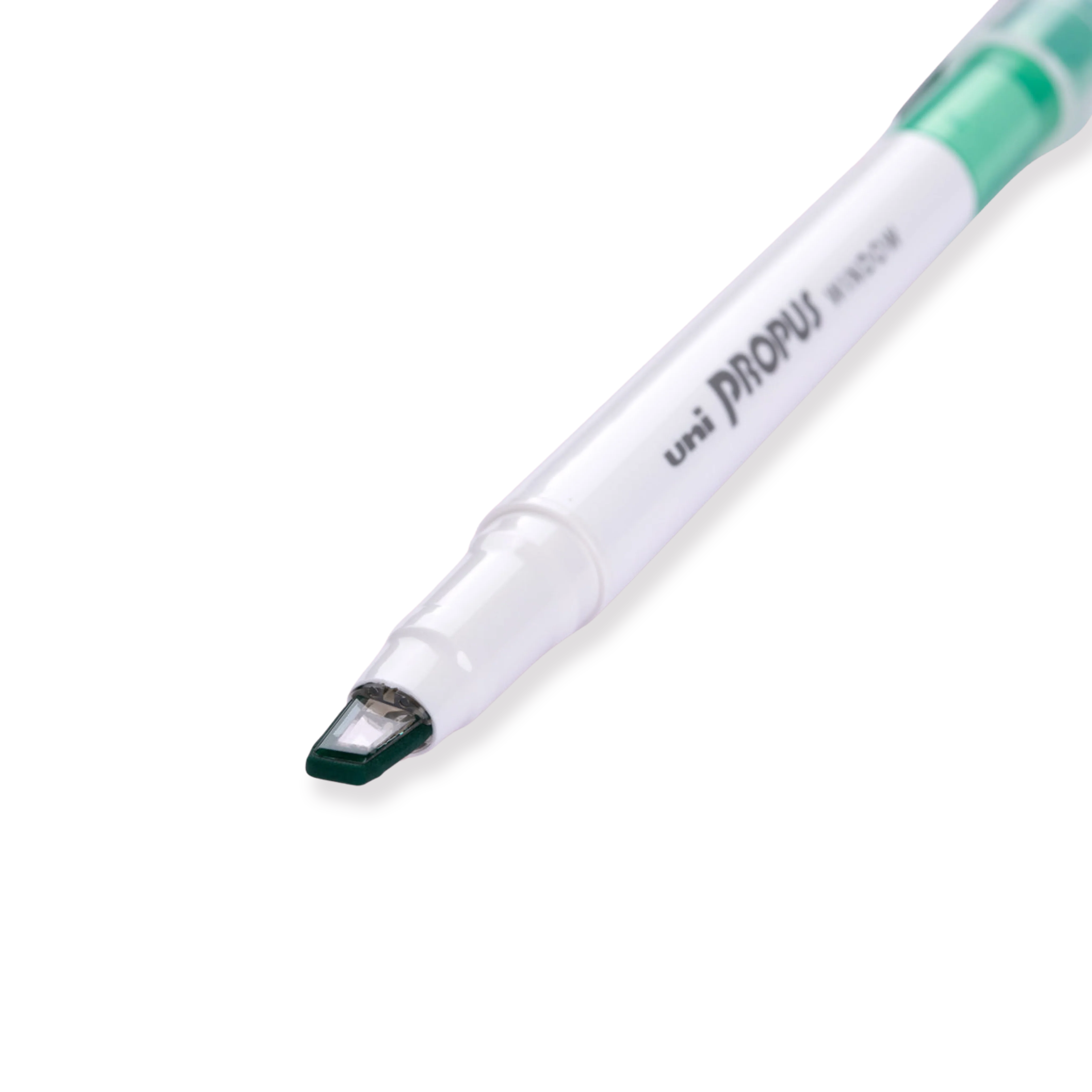 Uni Propus Window Double-Sided Highlighter - Smoke Green - 2020 New Color - Image 2