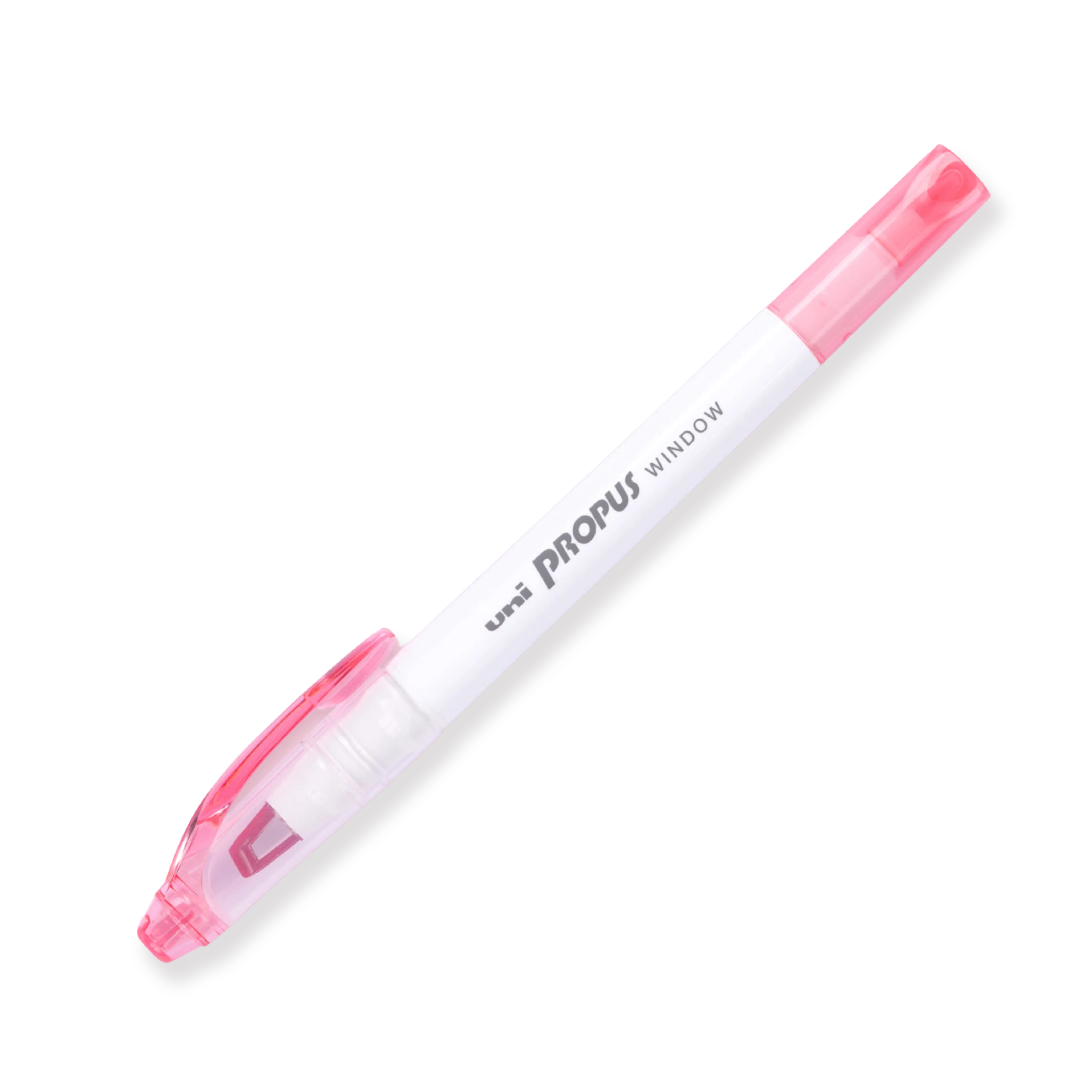 Uni Propus Window Double-Sided Highlighter - Smoke Red - 2020 New Color