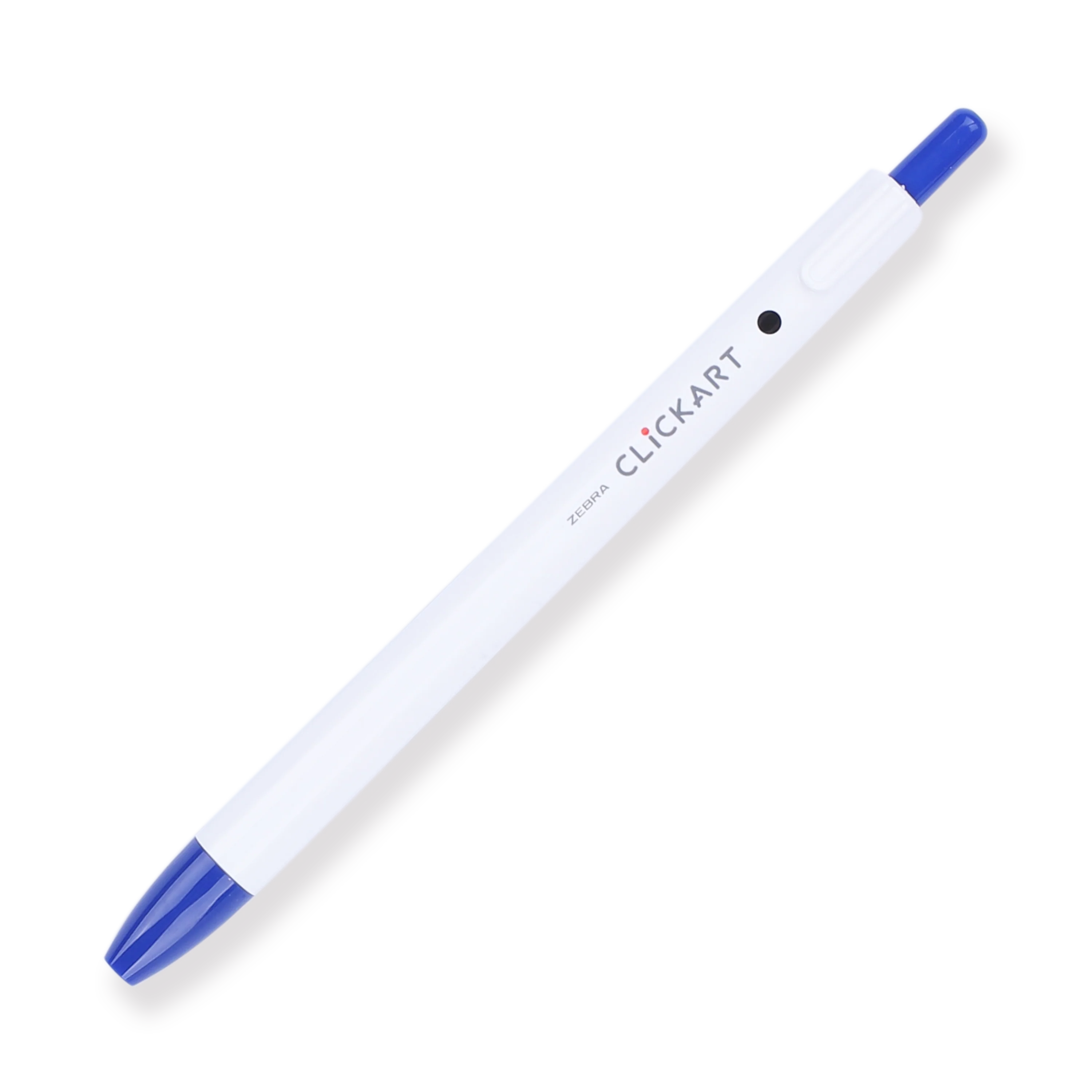 Zebra Clickart Retractable Sign Pen - 0.6 mm - Blue