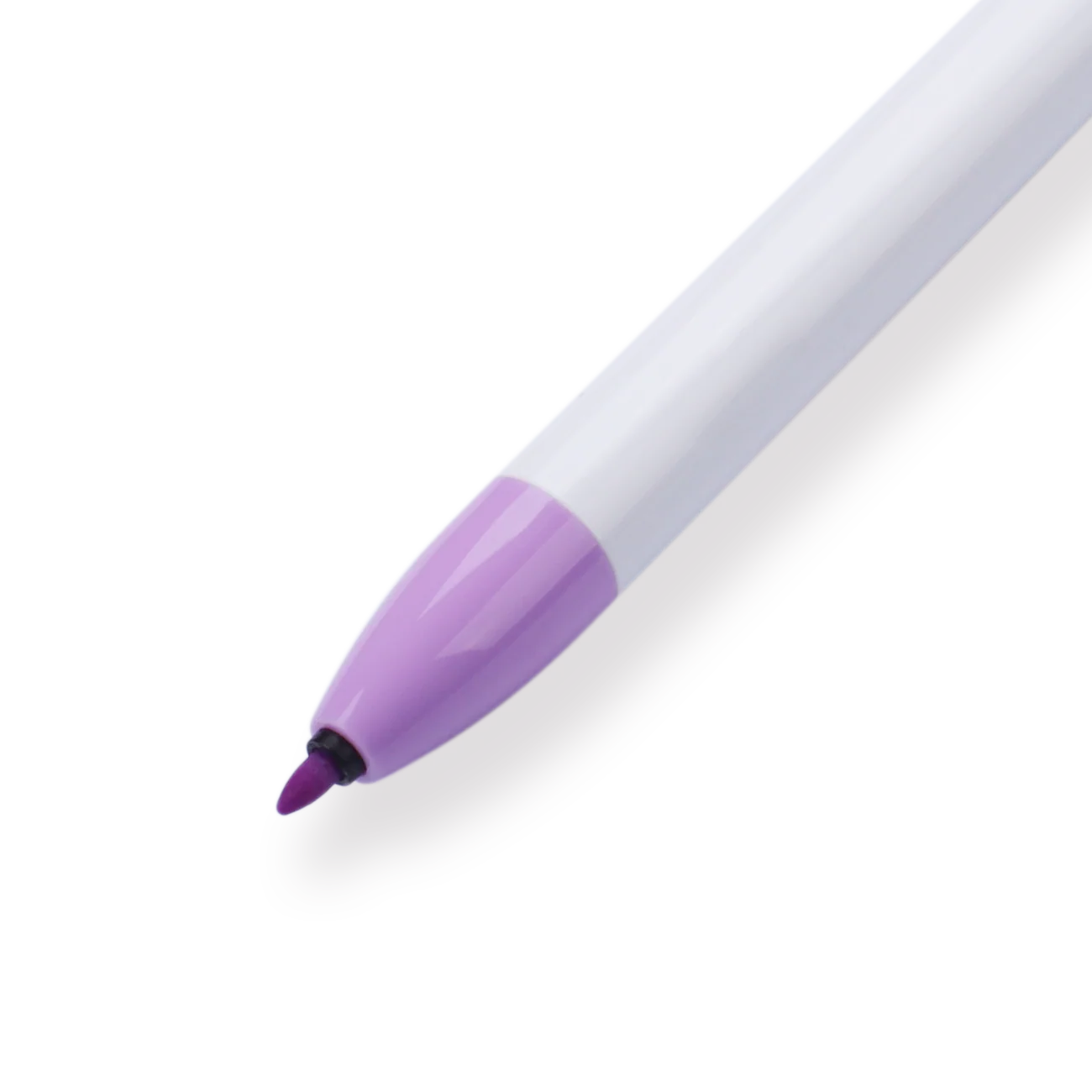 Zebra Clickart Retractable Sign Pen - 0.6 mm - Lavender - Image 2