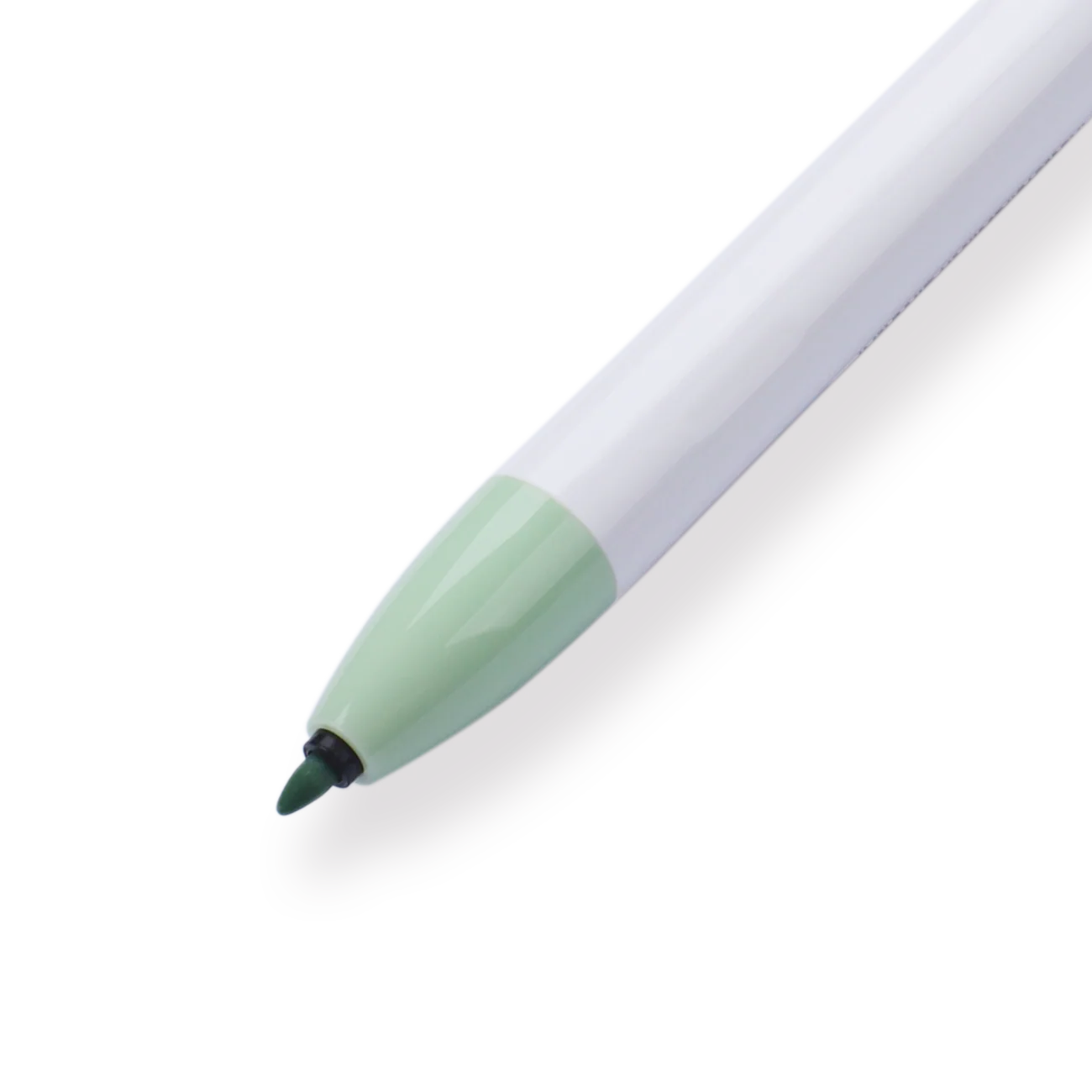 Zebra Clickart Retractable Sign Pen - 0.6 mm - Leaf Green - Image 2