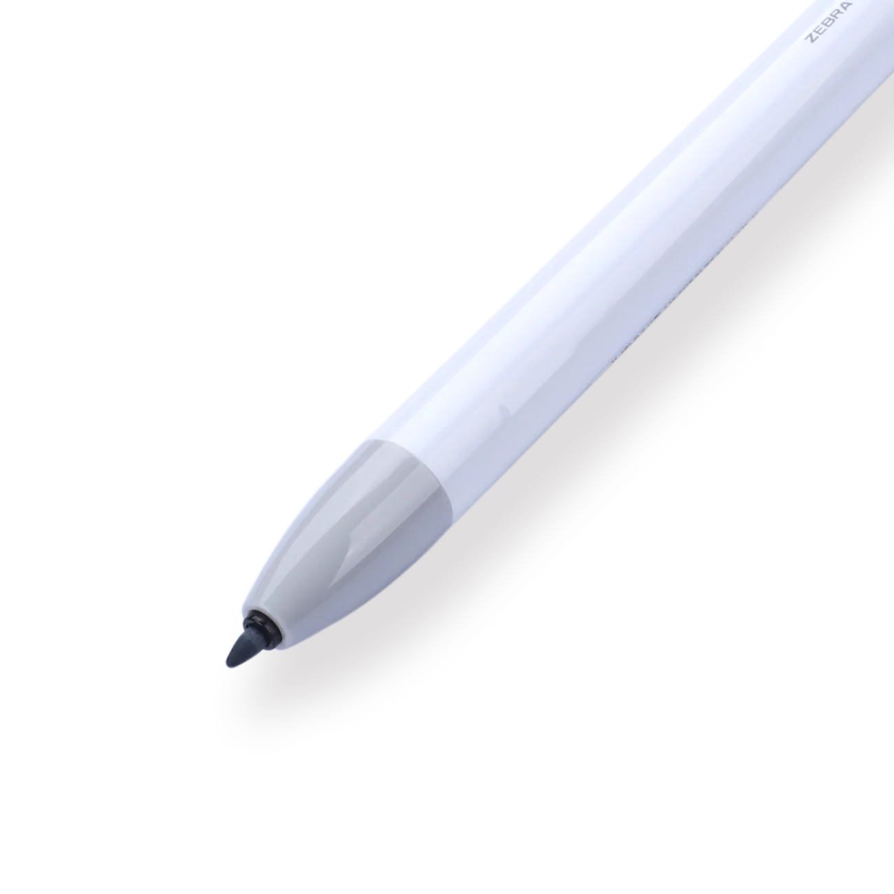 Zebra Clickart Retractable Sign Pen - 0.6 mm - Light Gray - Image 2