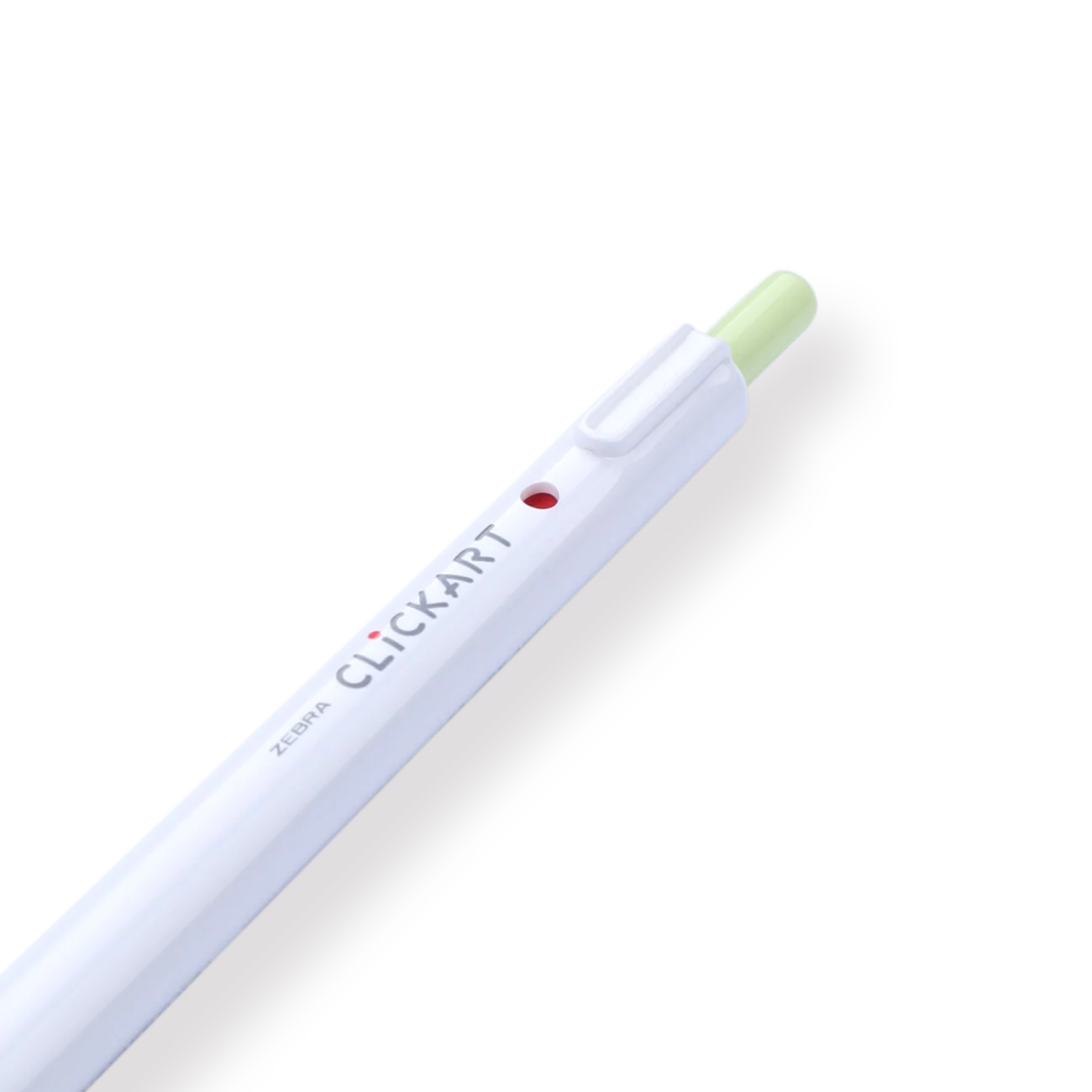 Zebra Clickart Retractable Sign Pen - 0.6 mm - Lime - Image 3