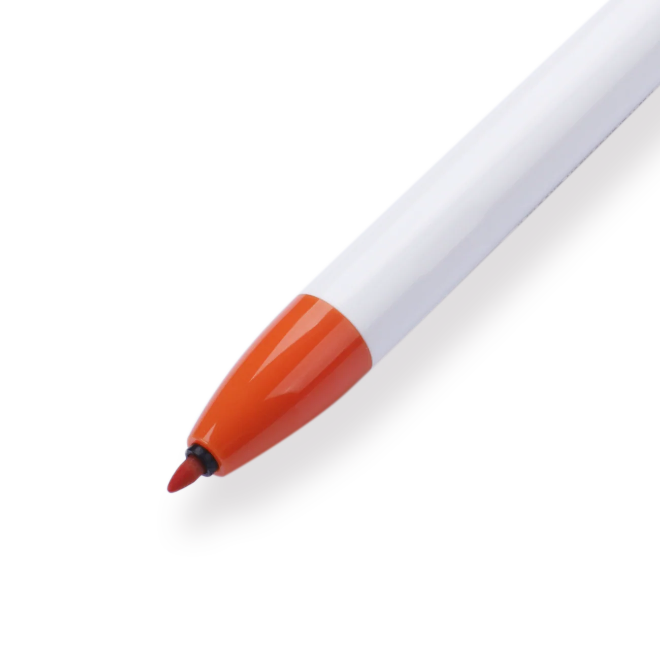 Zebra Clickart Retractable Sign Pen - 0.6 mm - Red Orange - Image 2