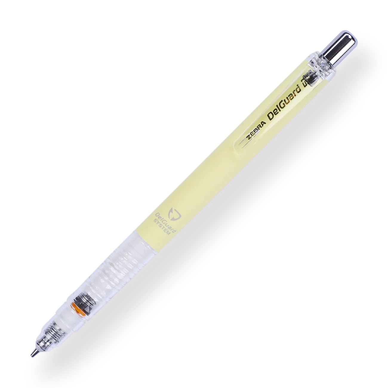 Zebra DelGuard Limited Edition Mechanical Pencil - 0.5 mm - Soft Pastel Series - Soft Yellow