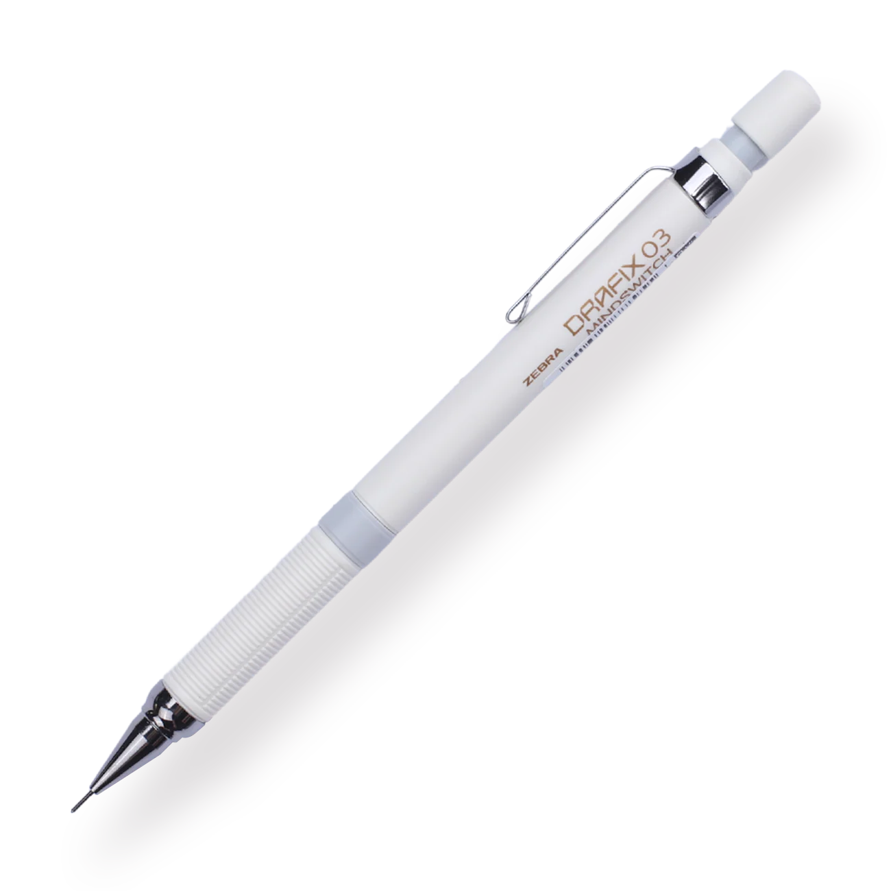 Zebra Drafix Mindswitch 0.3 Mechanical Pencil - White